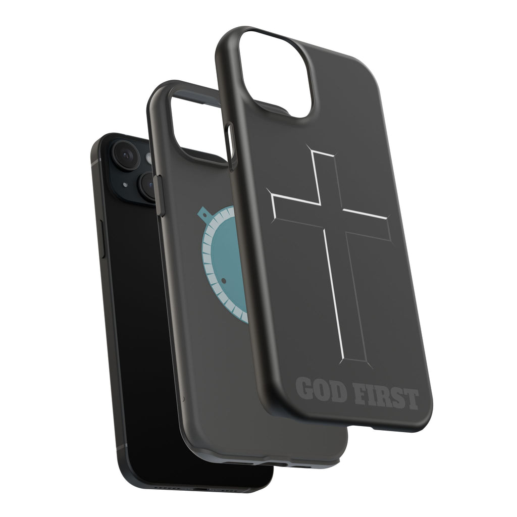 Cross Magnetic Impact-Resistant Cases