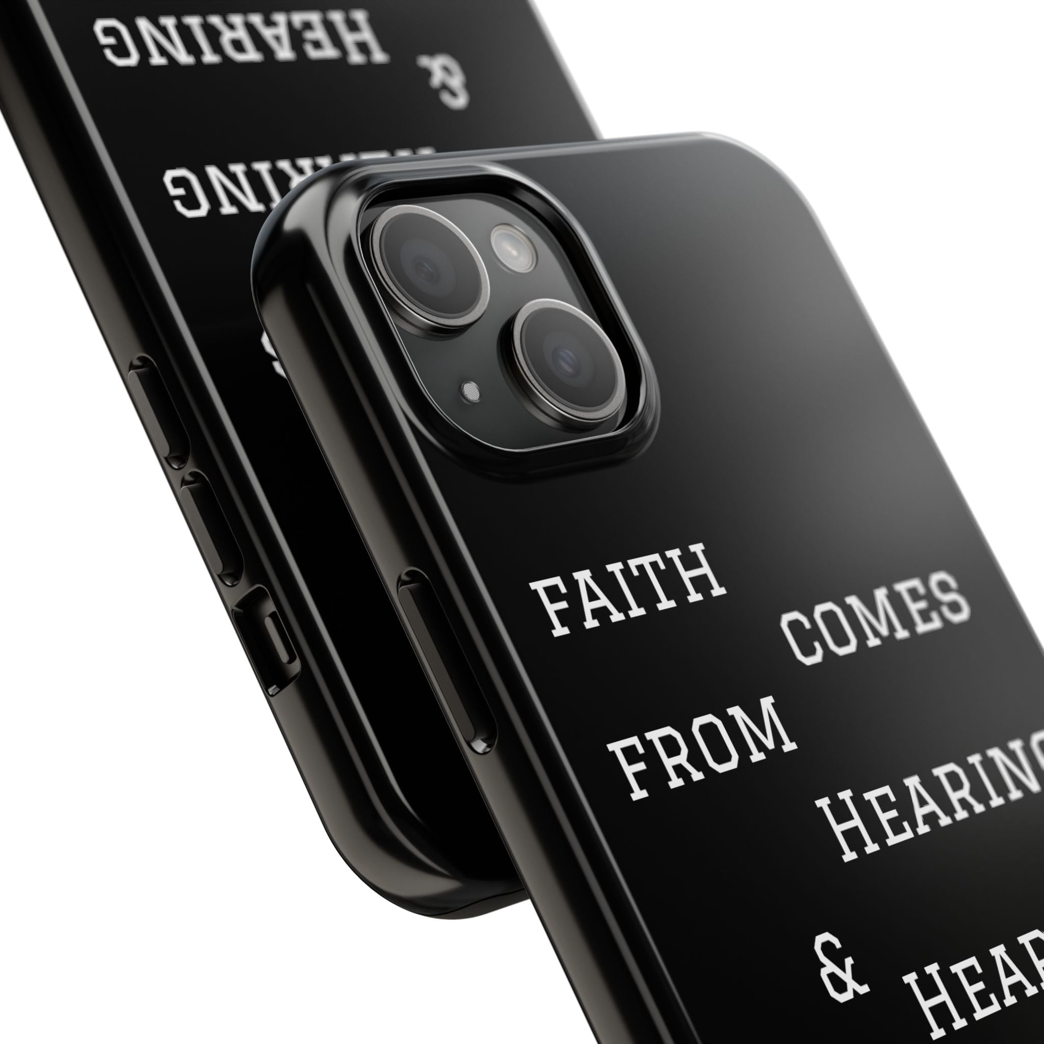 Romans 10:17 phone case