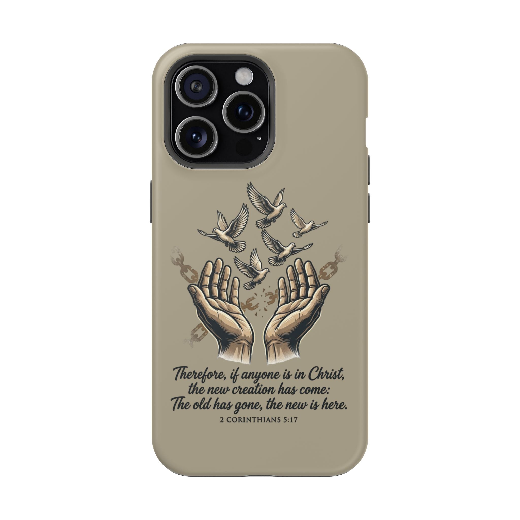 2 Corinthians 5:17 Magnetic Impact-Resistant Cases