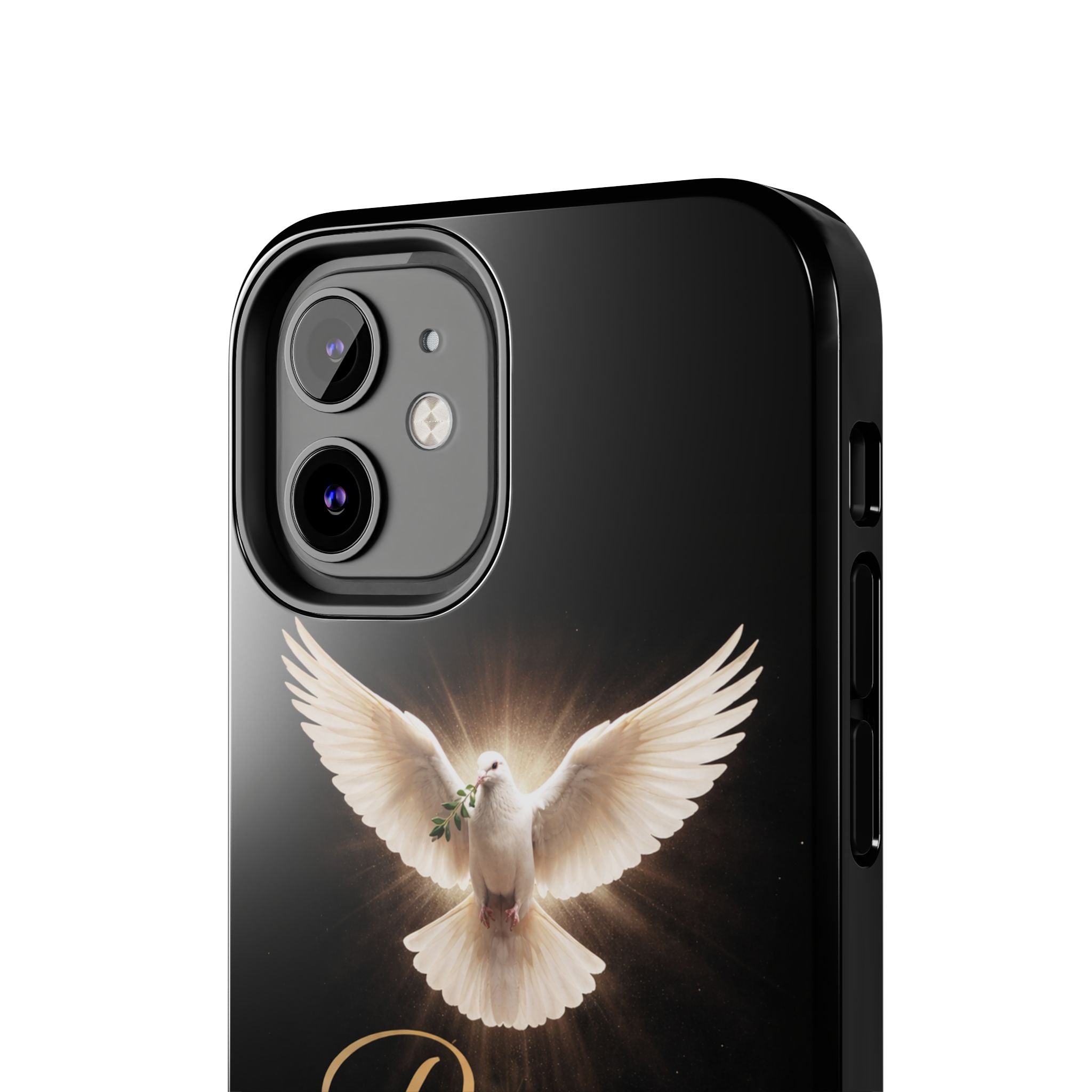 Dove with John 14:27 Tough Phone Cases