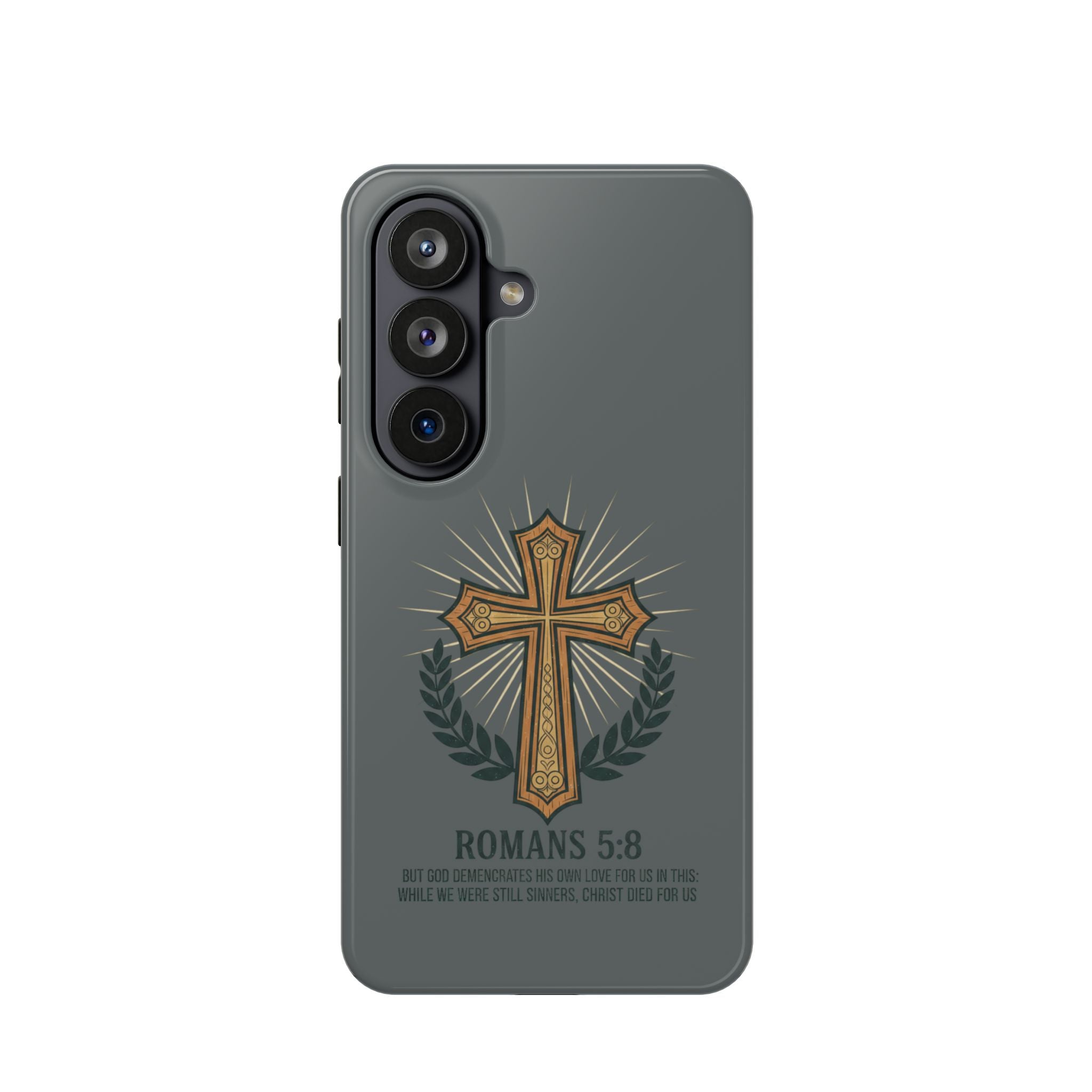 Romans 5:8 Magnetic Impact-Resistant Cases