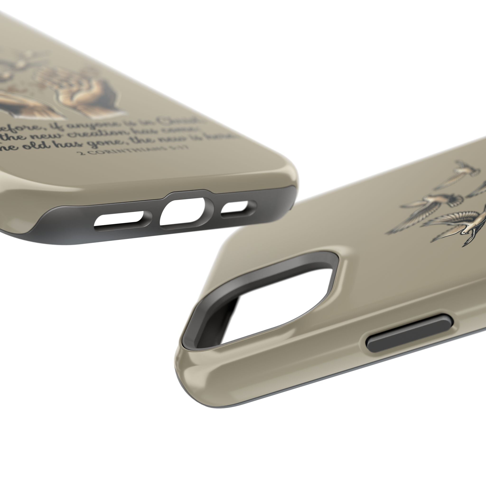 2 Corinthians 5:17 Magnetic Impact-Resistant Cases