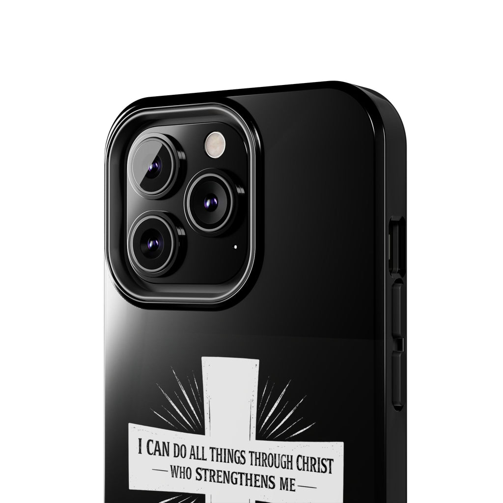 Philippians 4:13 Tough Phone Cases