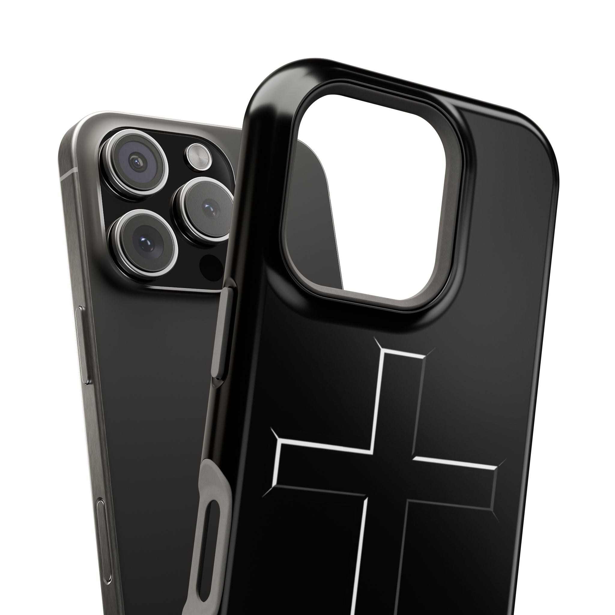 Cross Magnetic Impact-Resistant Cases