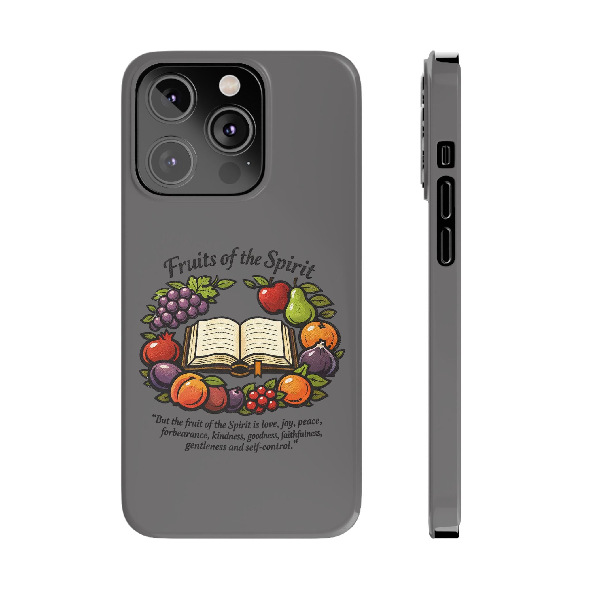 Fruits of the Spirit Slim Phone Cases
