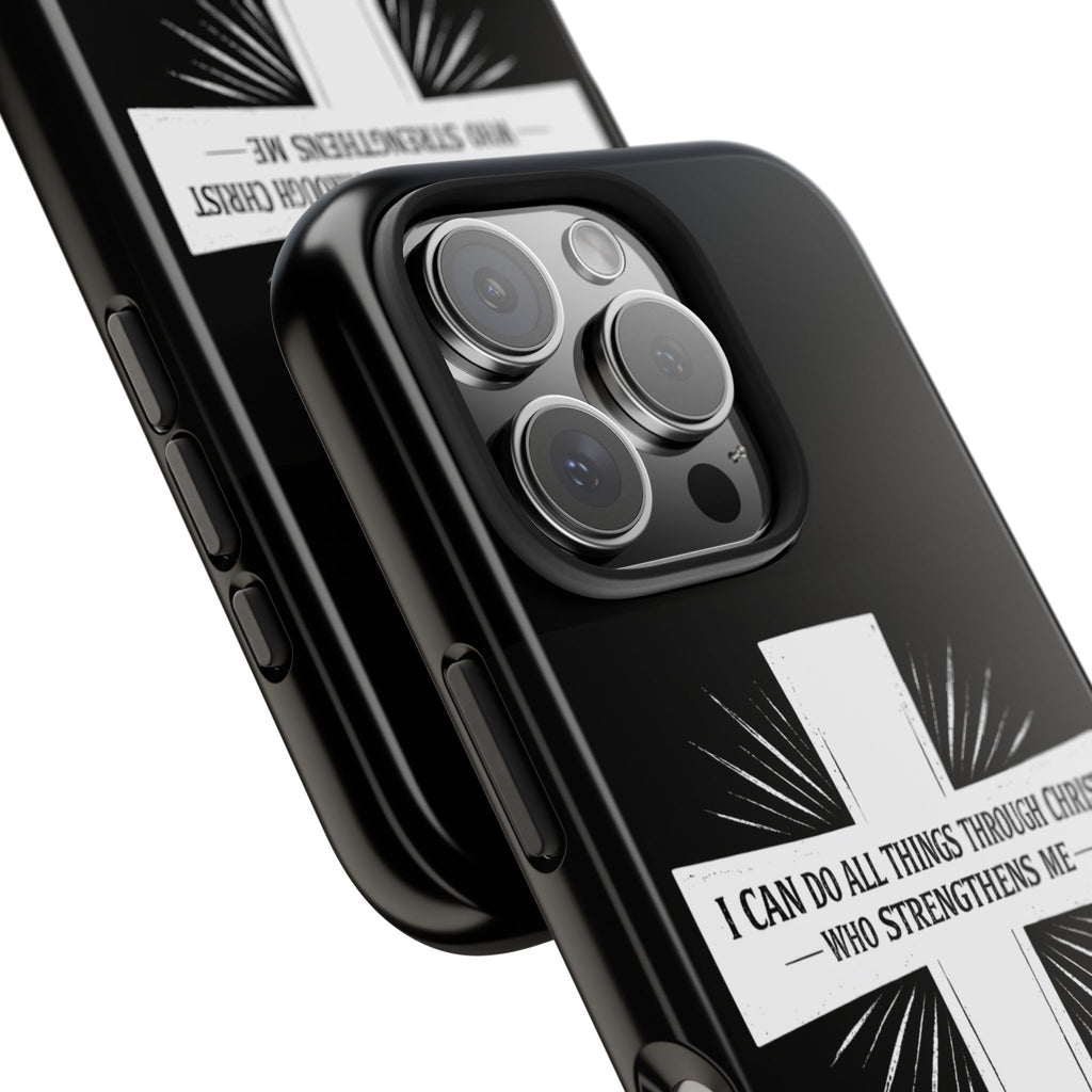 Philippians 4:13 Tough Phone Cases