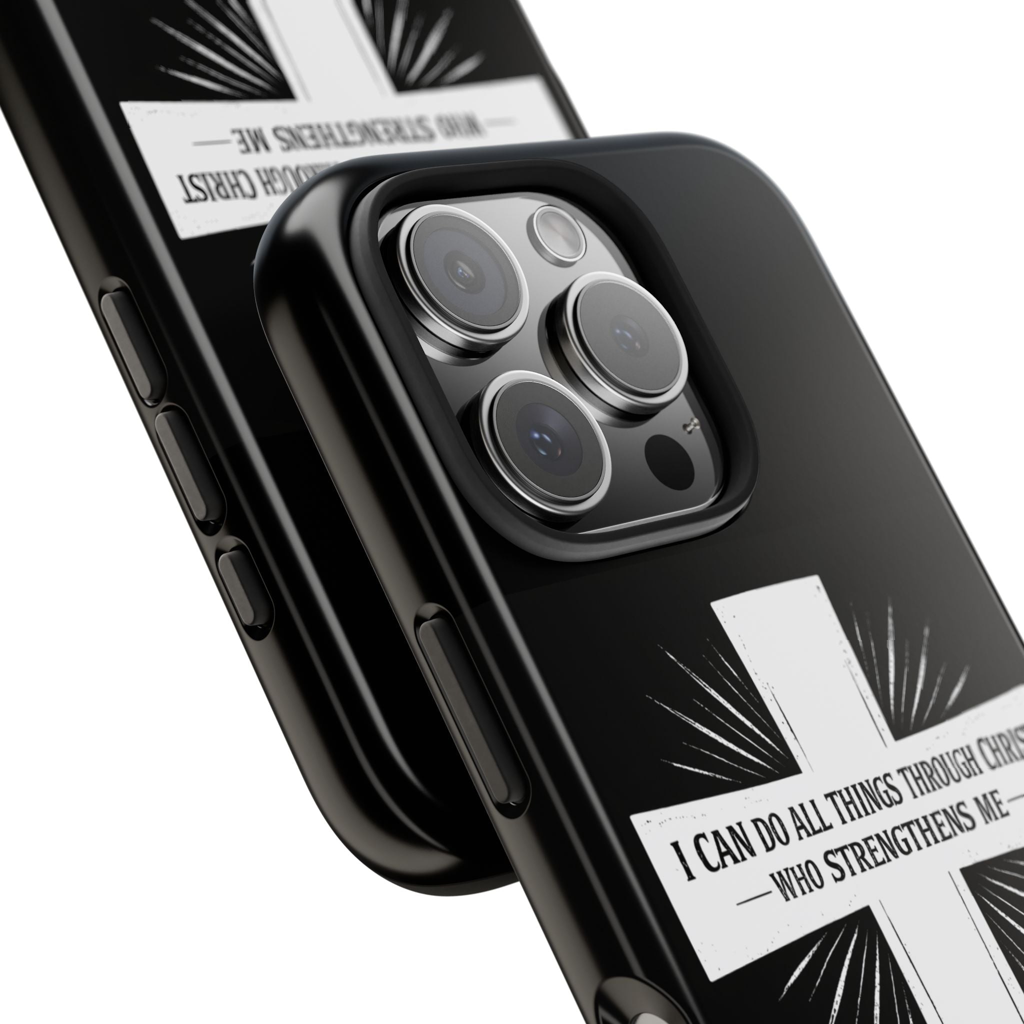 Philippians 4:13 Tough Phone Cases