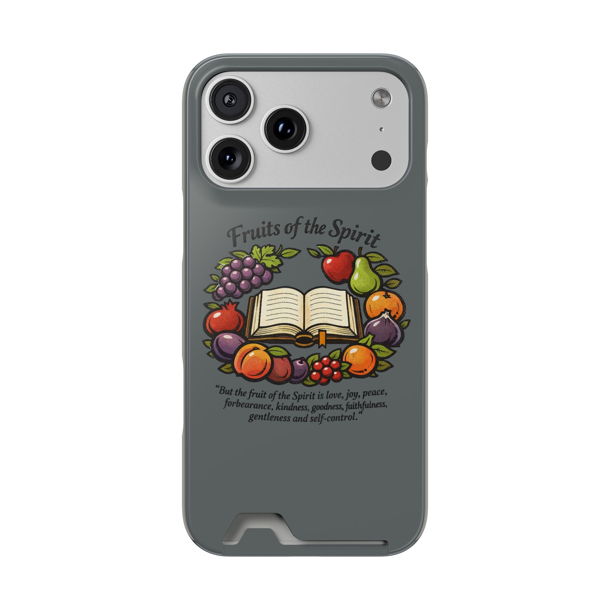 Fruits of the Spirit Phone Case (Card Holder)