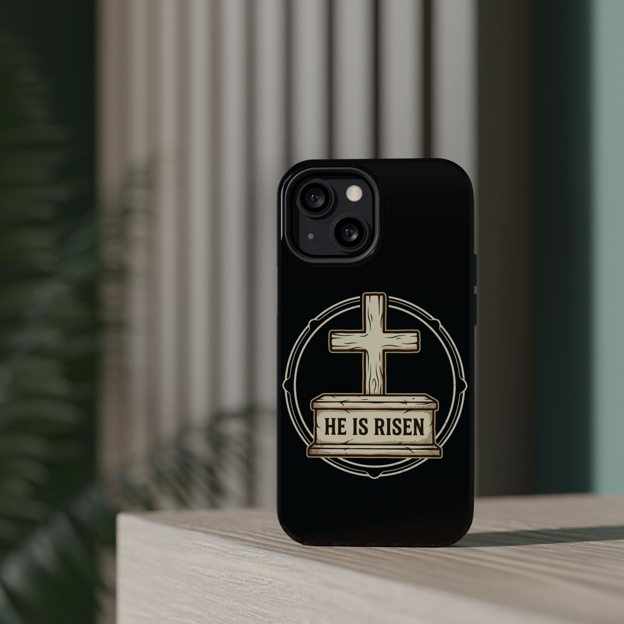 He is Risen Magnetic Impact-Resistant Cases
