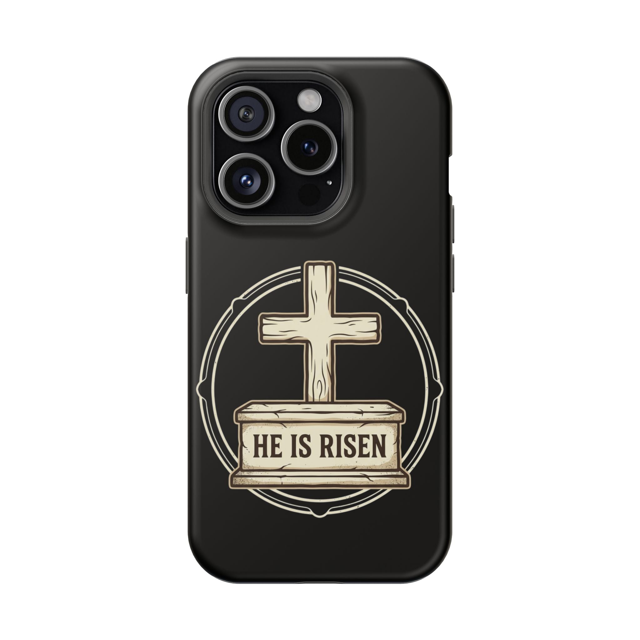 He is Risen Magnetic Impact-Resistant Cases