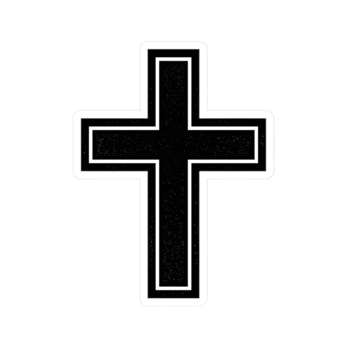 Cross Sticker