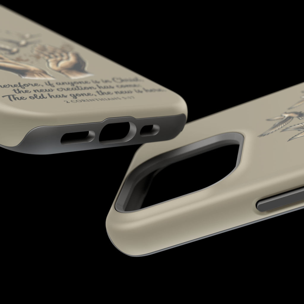 2 Corinthians 5:17 Magnetic Impact-Resistant Cases