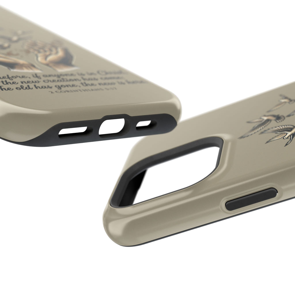 2 Corinthians 5:17 Magnetic Impact-Resistant Cases