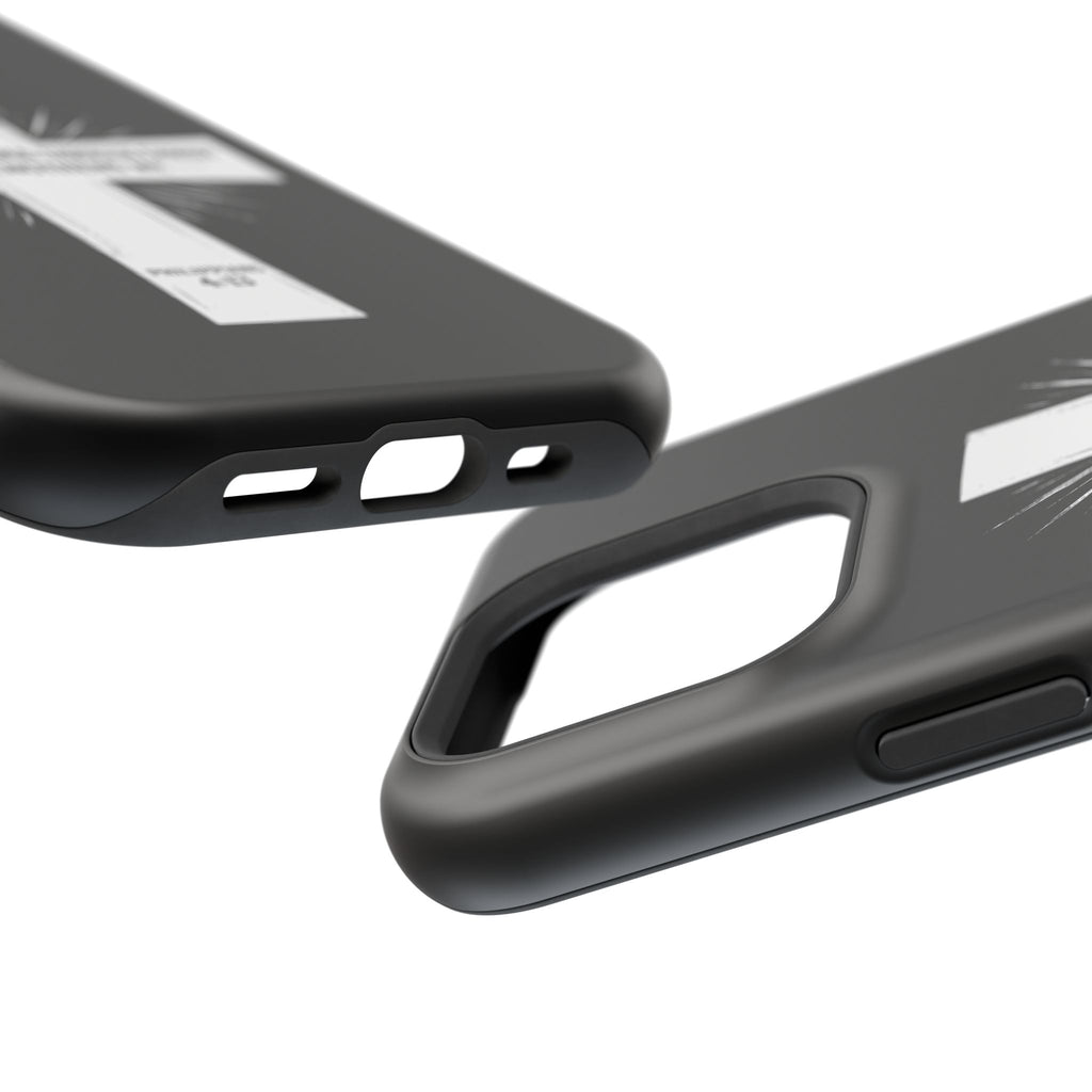 Philippians 4:13 Magnetic Impact-Resistant Cases