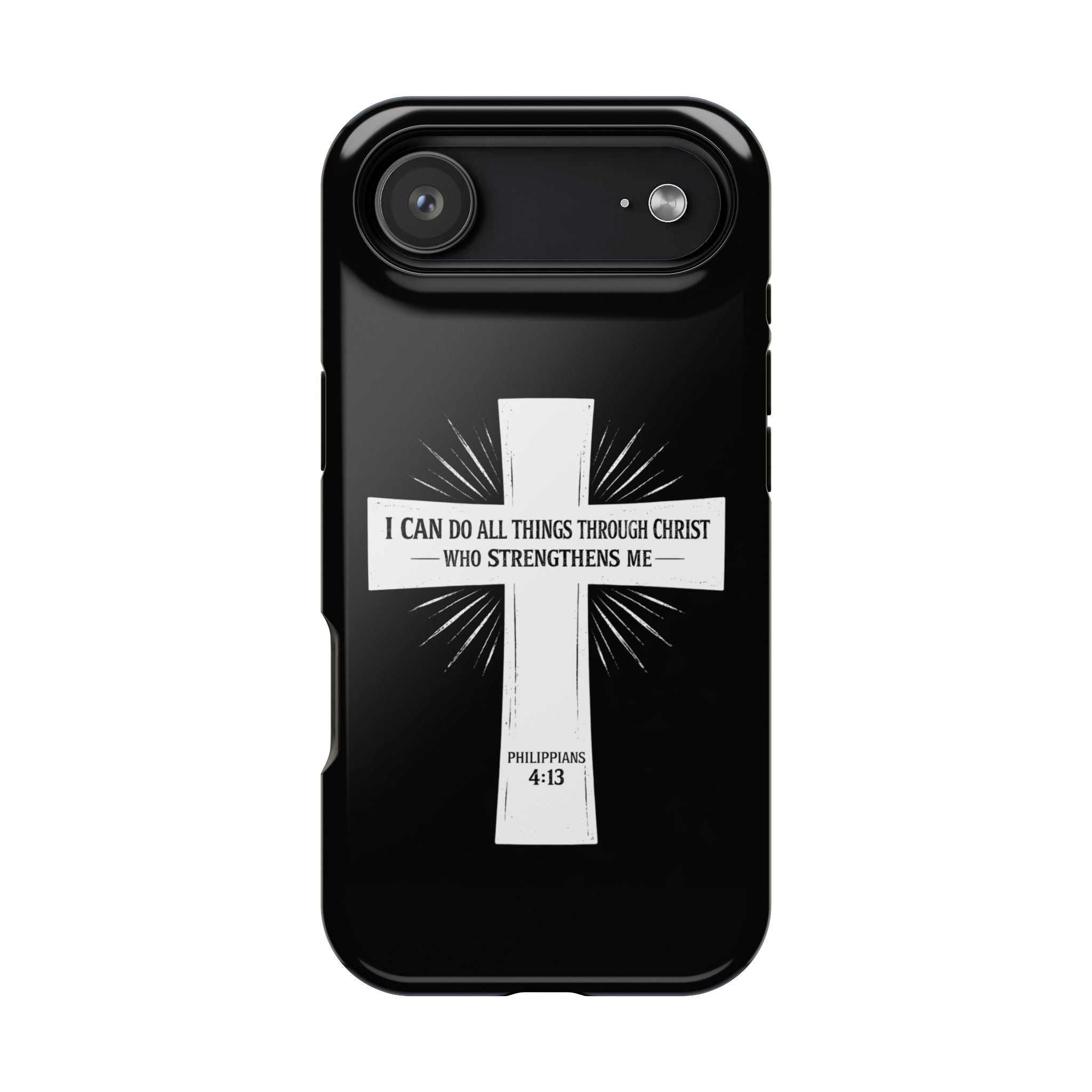 Philippians 4:13 Magnetic Impact-Resistant Cases