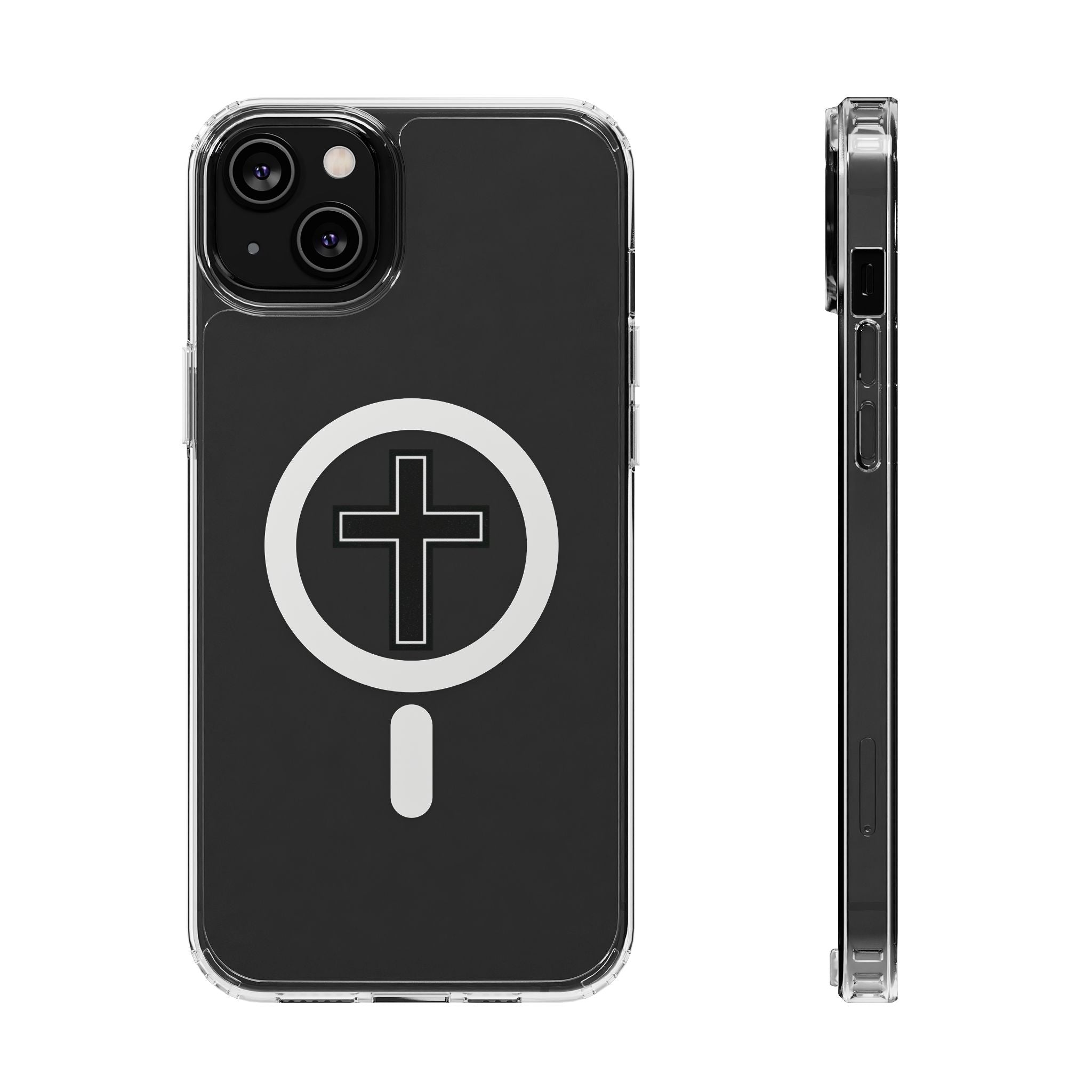 Cross Magnetic Clear Impact-Resistant Cases