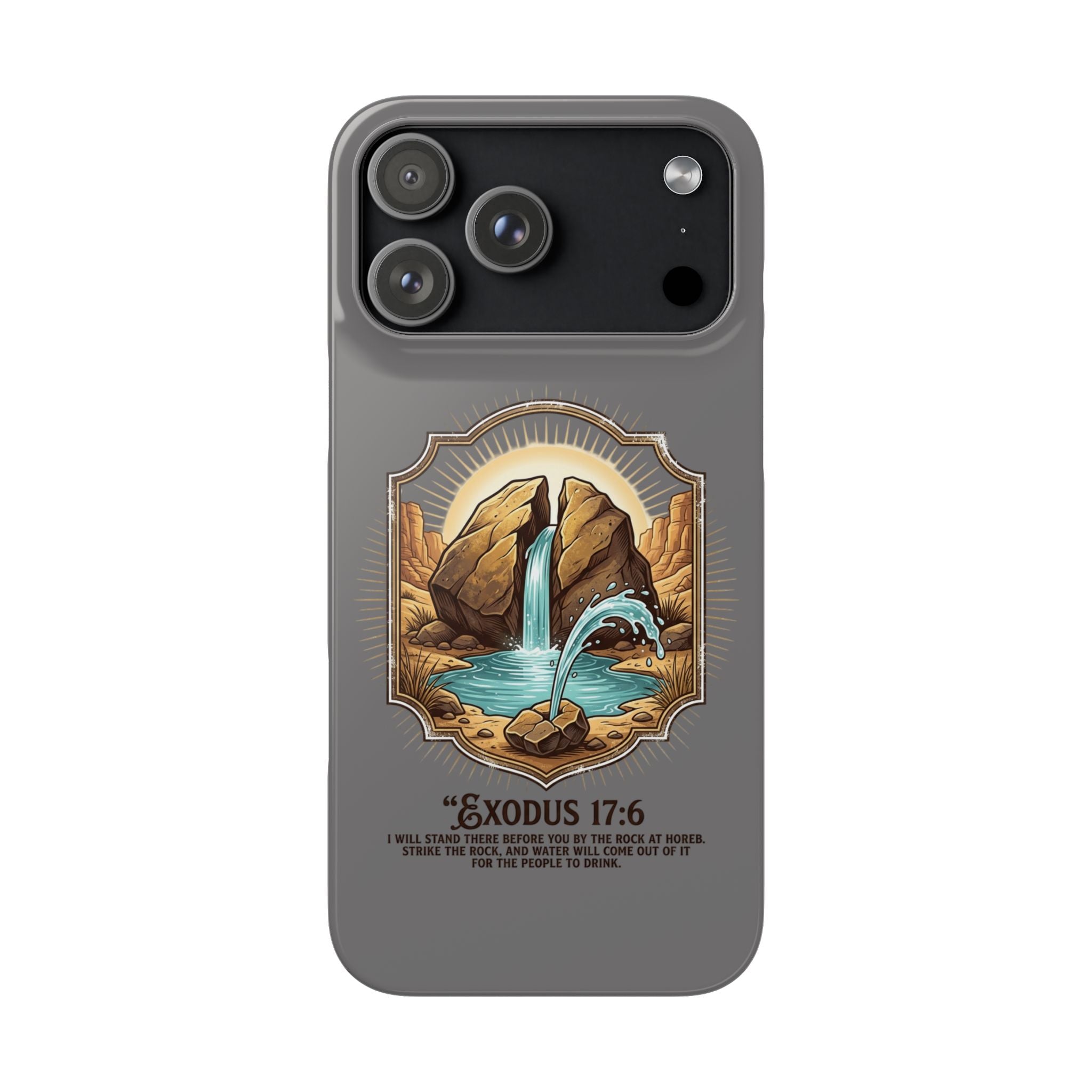 Exodus 17:6 Snap Cases