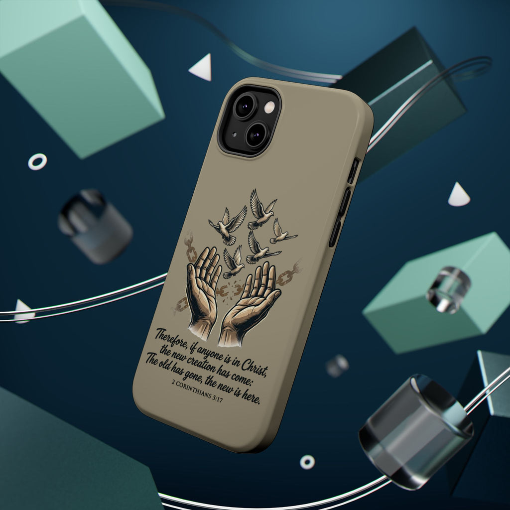 2 Corinthians 5:17 Magnetic Impact-Resistant Cases