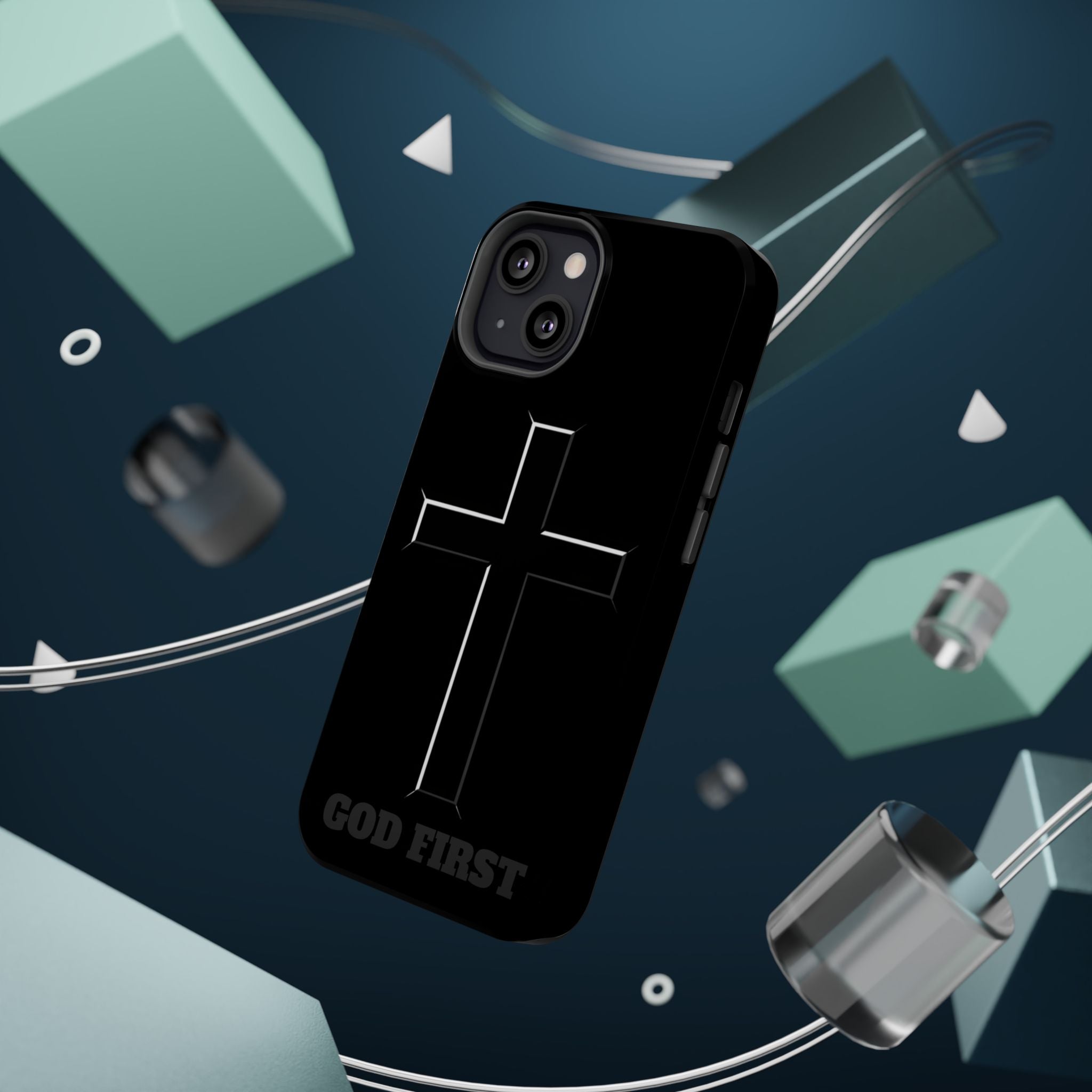 Cross Magnetic Impact-Resistant Cases