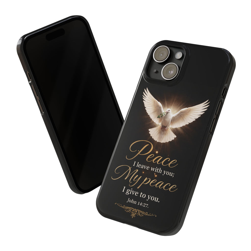 John 14:27 Slim Phone Cases