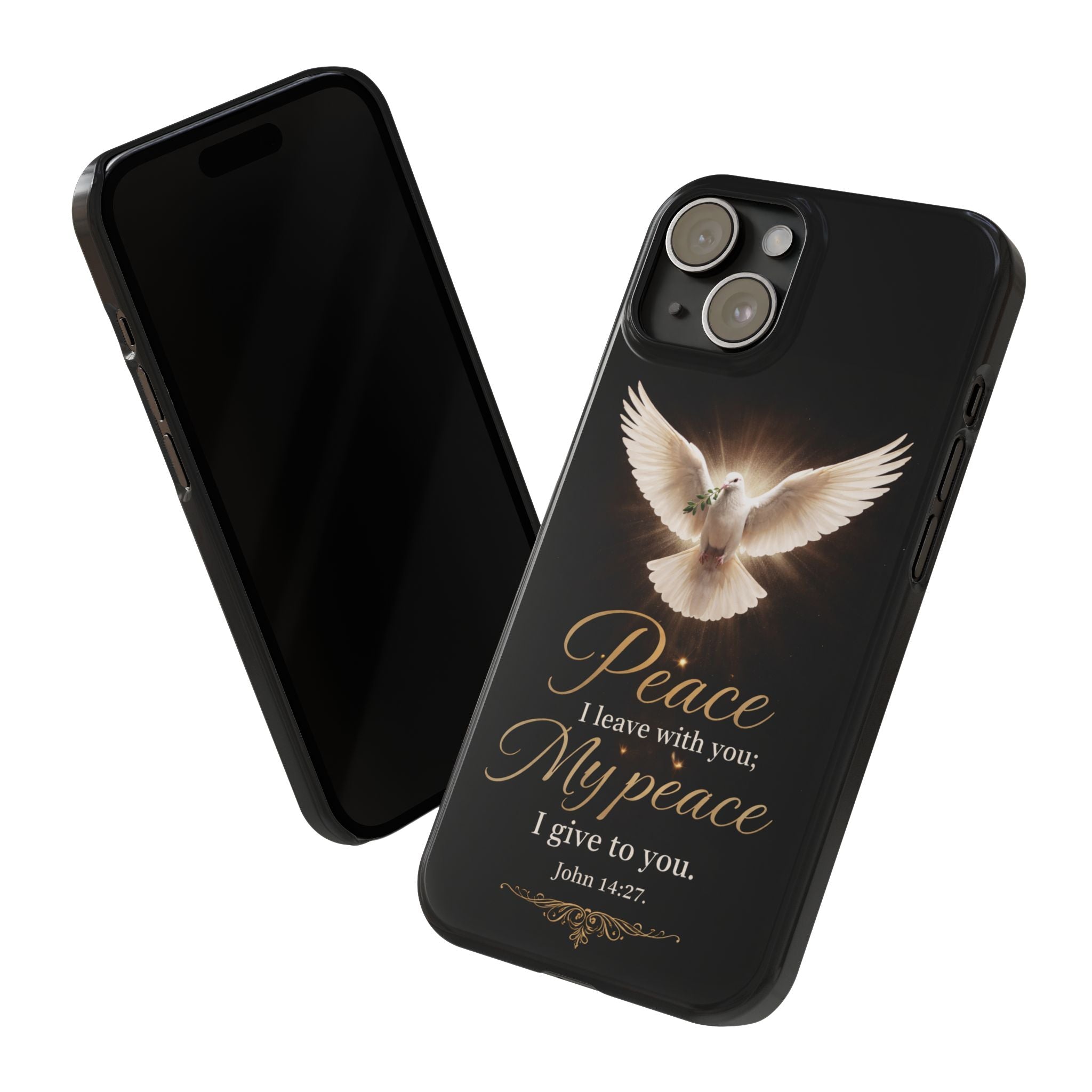 John 14:27 Slim Phone Cases