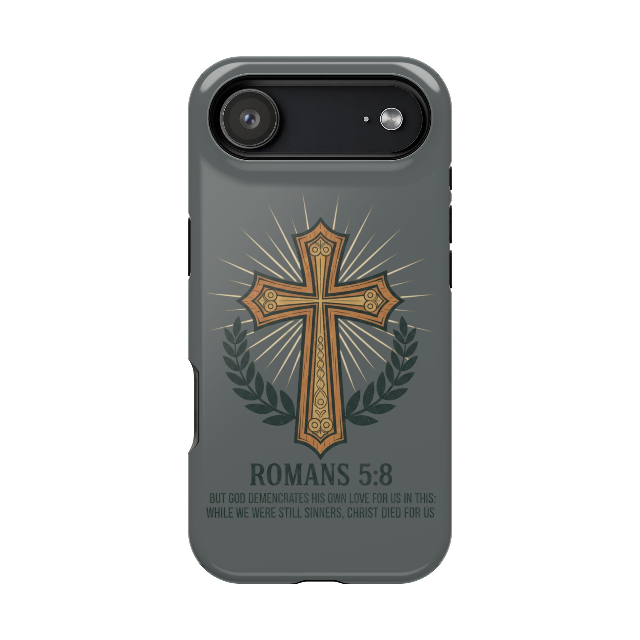 Romans 5:8 Magnetic Impact-Resistant Cases