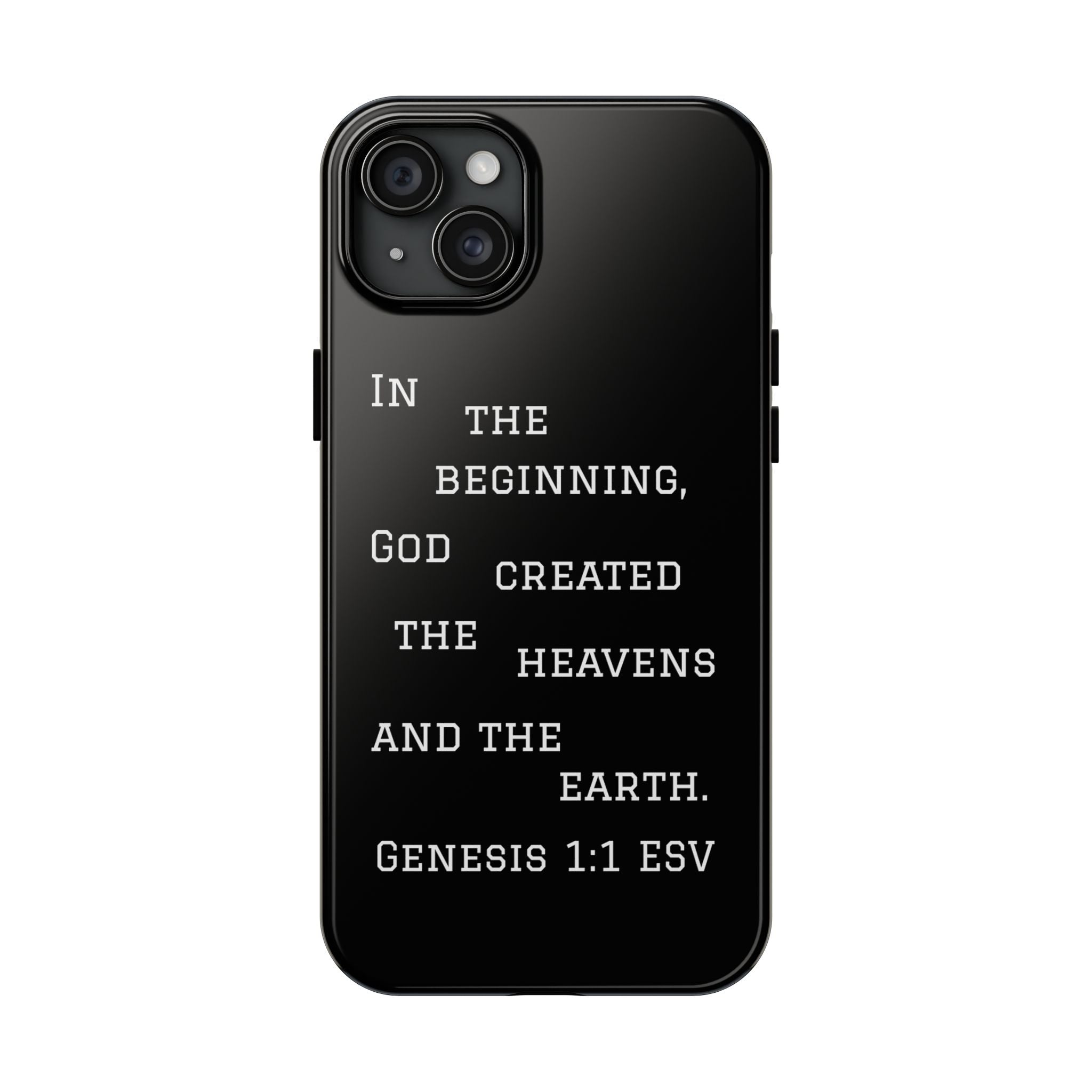 Genesis 1:1 phone case