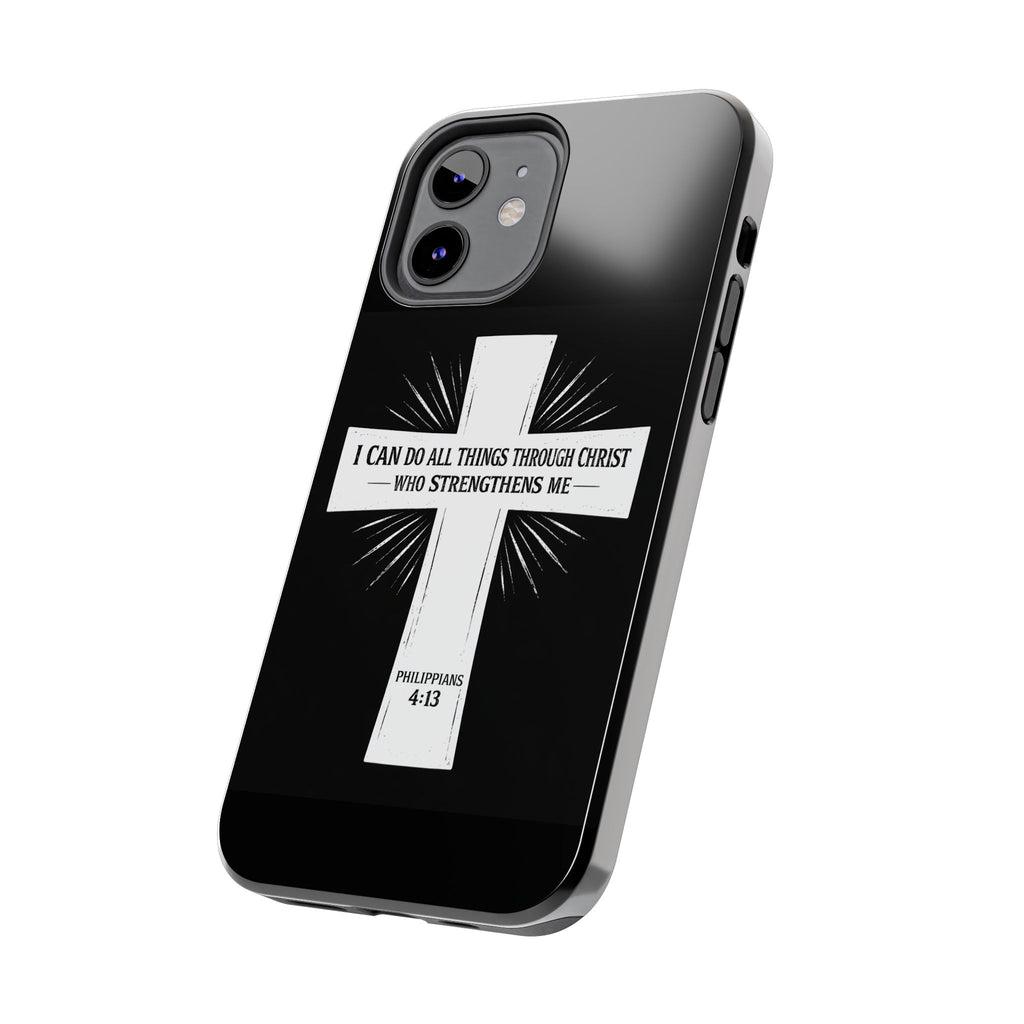 Philippians 4:13 Tough Phone Cases