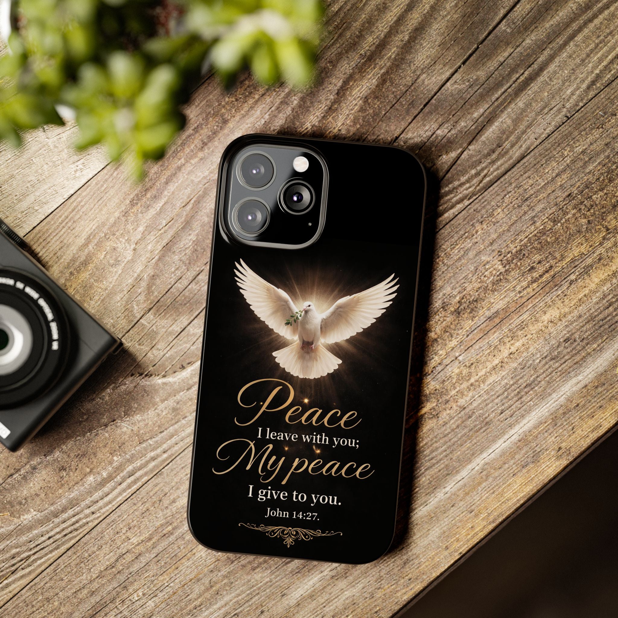 John 14:27 Slim Phone Cases