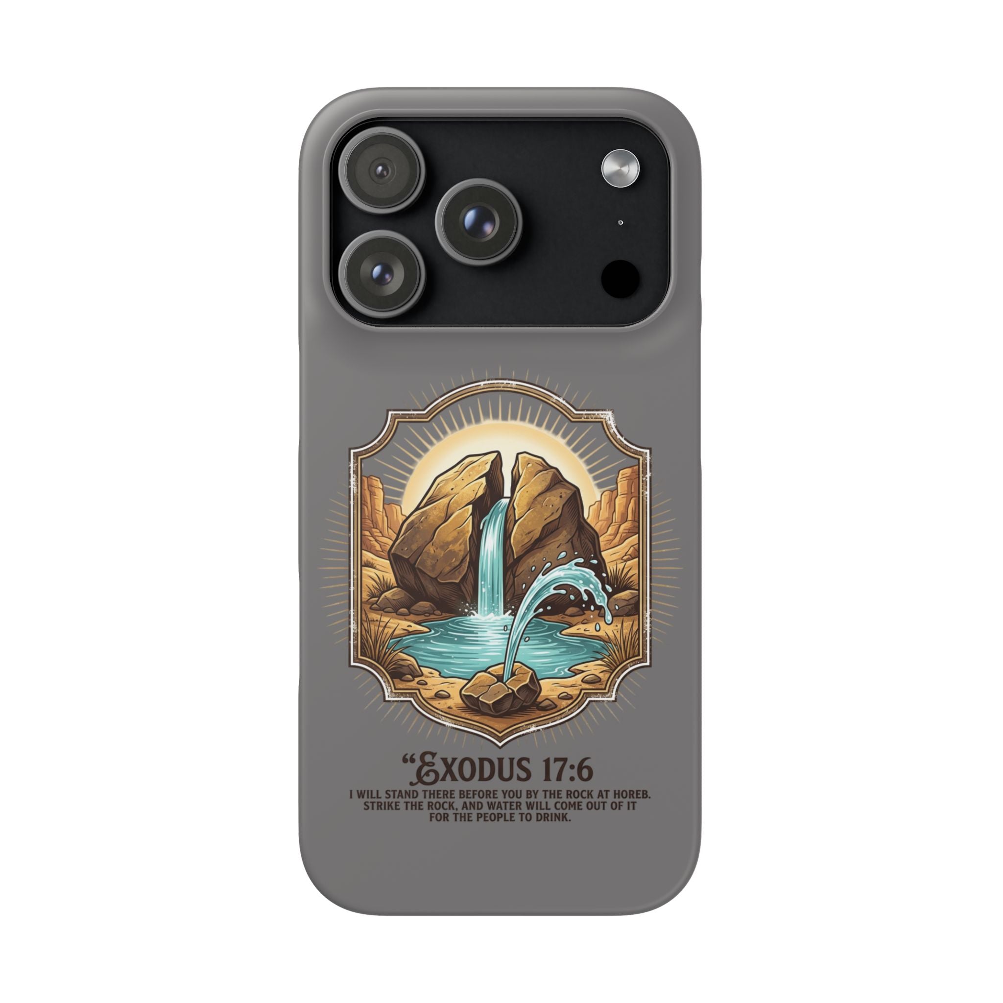Exodus 17:6 Snap Cases