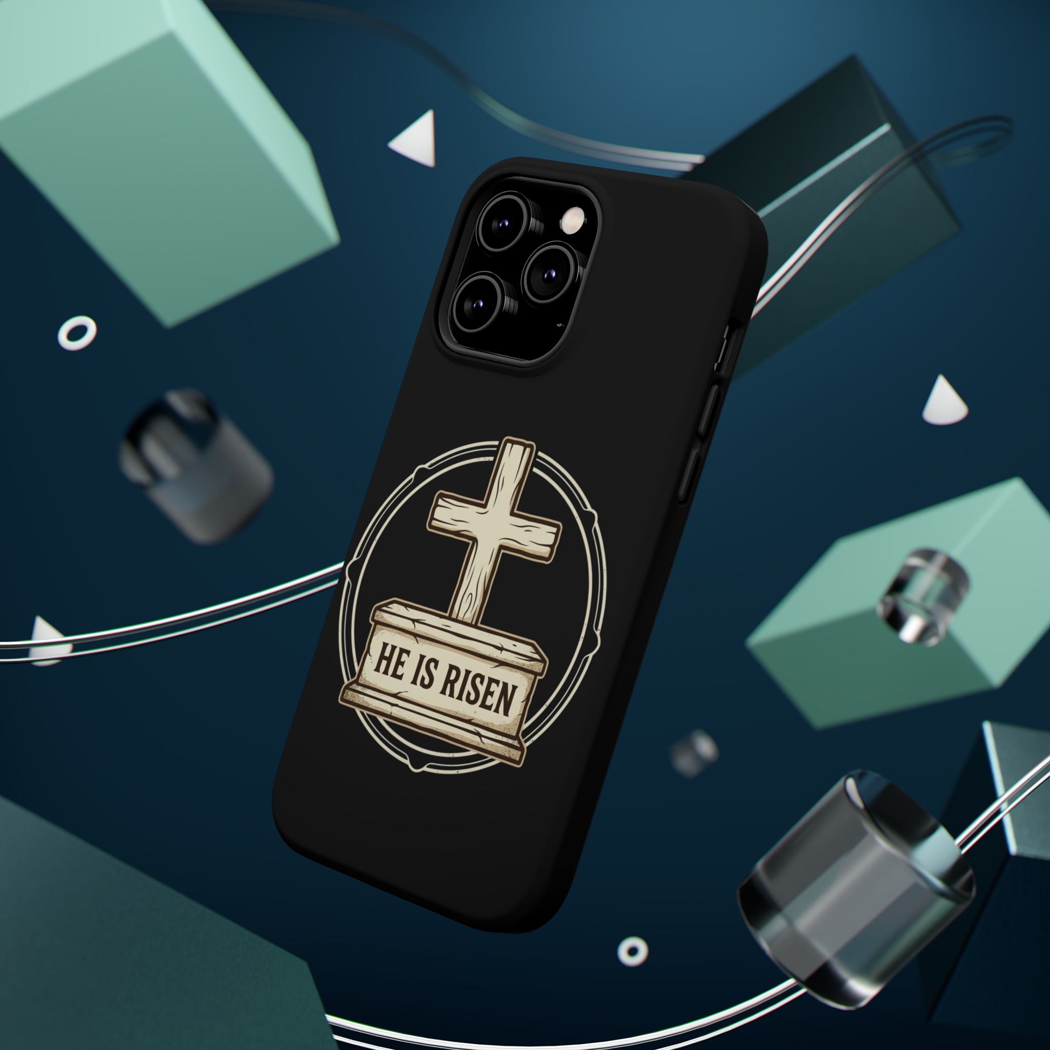 He is Risen Magnetic Impact-Resistant Cases