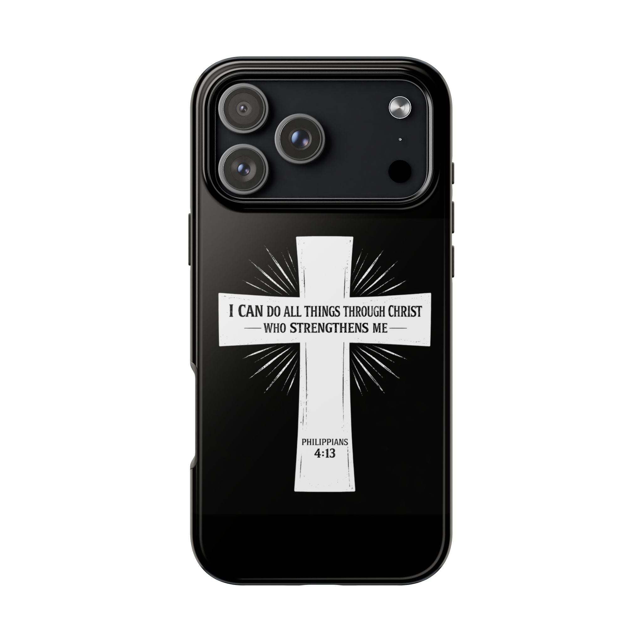 Philippians 4:13 Tough Phone Cases