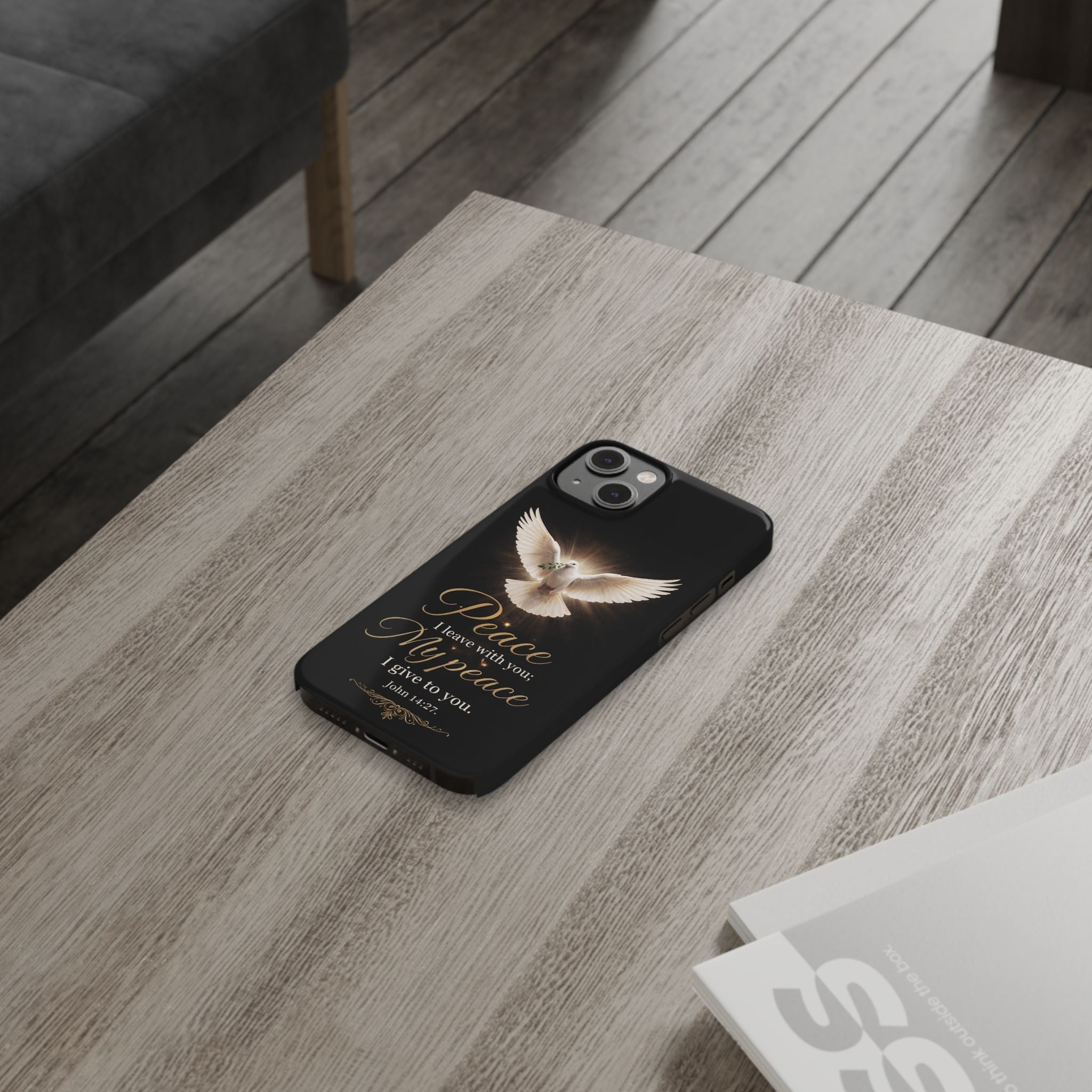 John 14:27 Slim Phone Cases