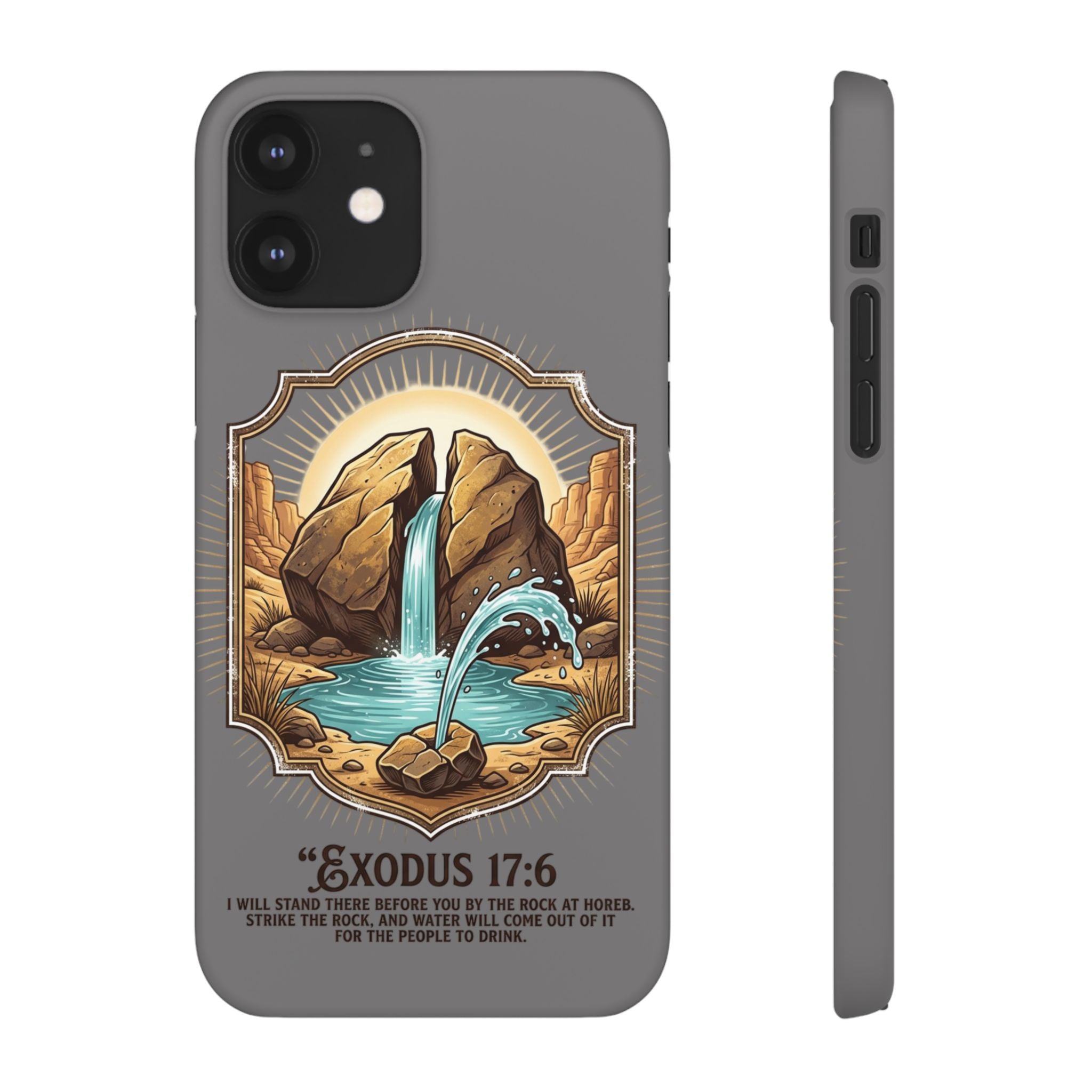 Exodus 17:6 Snap Cases