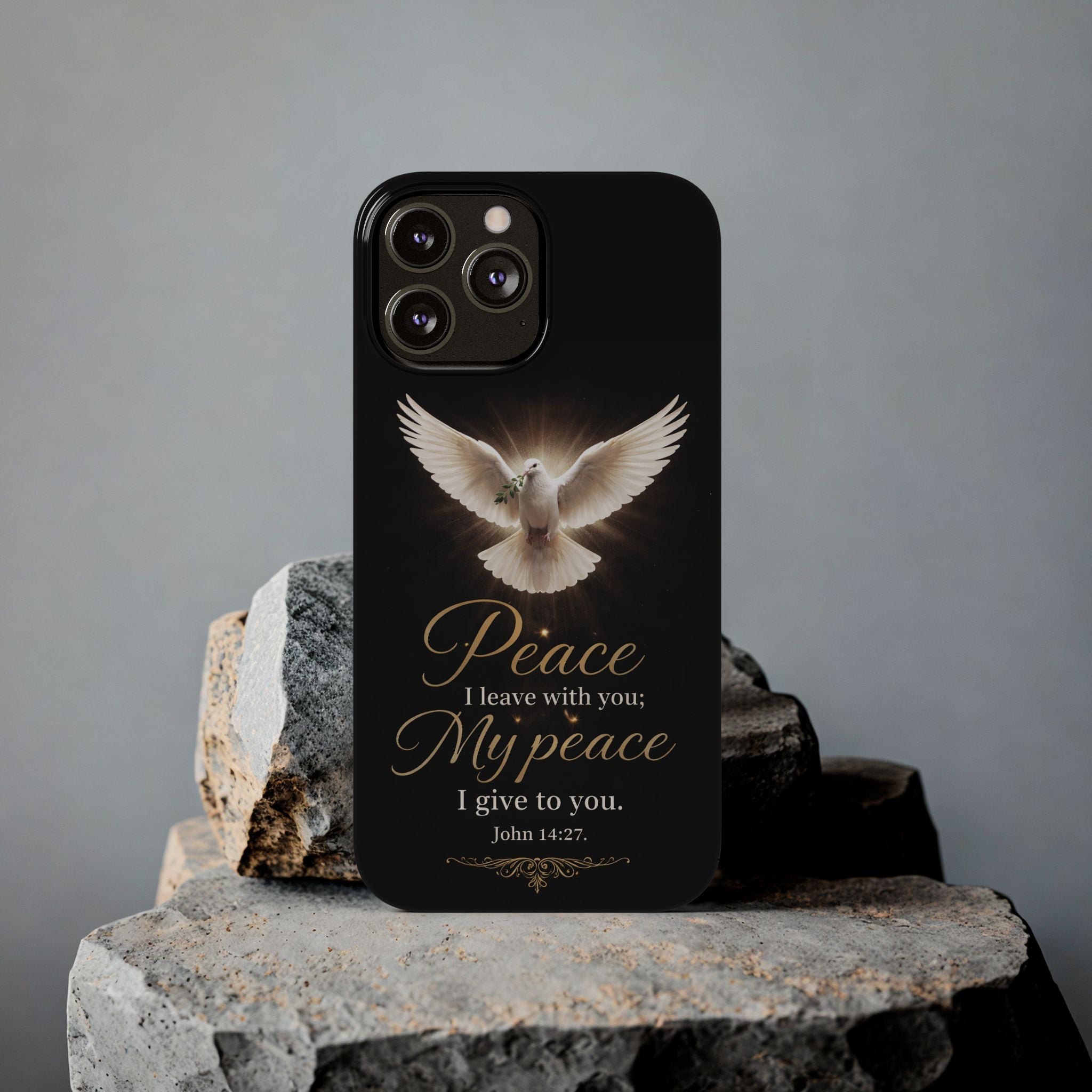 John 14:27 Slim Phone Cases
