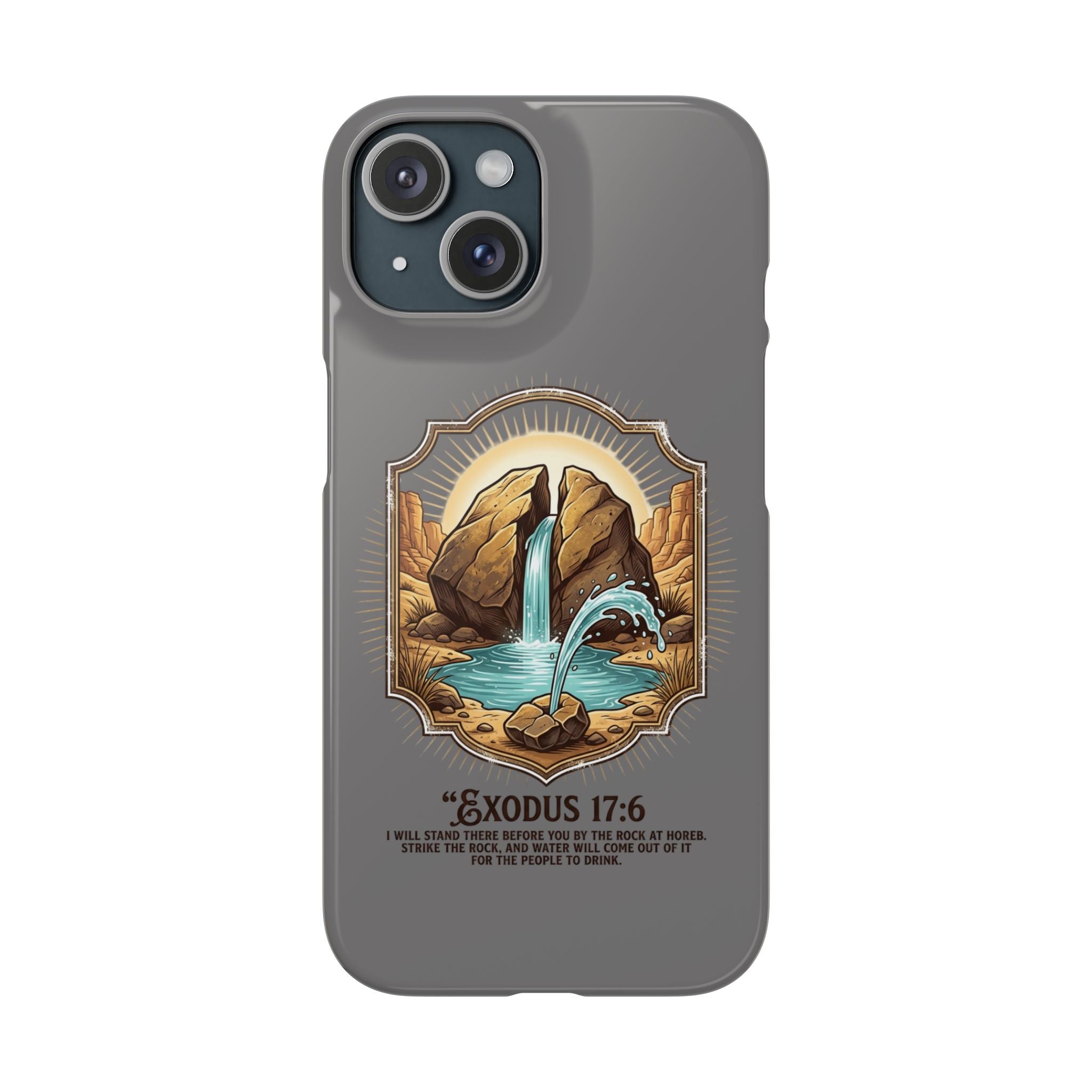Exodus 17:6 Snap Cases