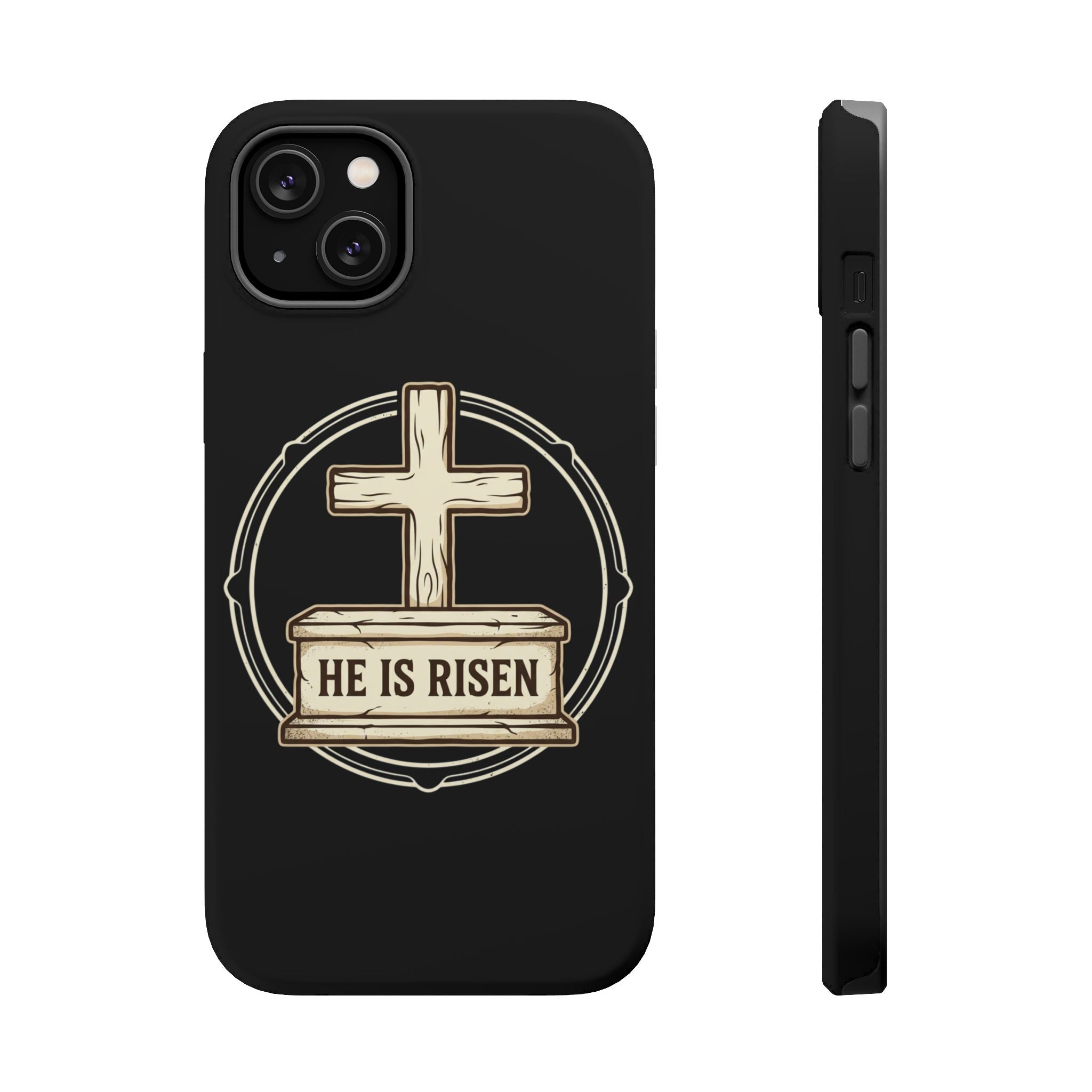 He is Risen Magnetic Impact-Resistant Cases