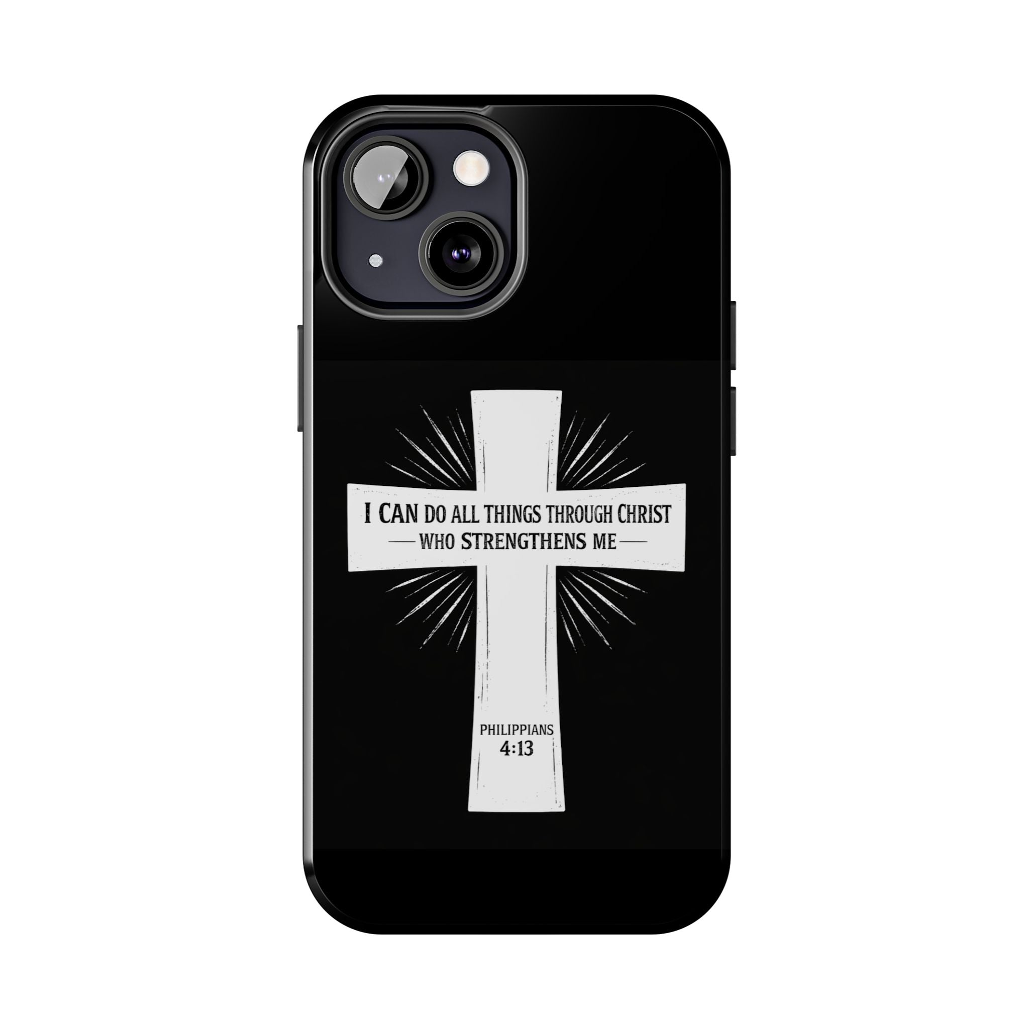 Philippians 4:13 Tough Phone Cases
