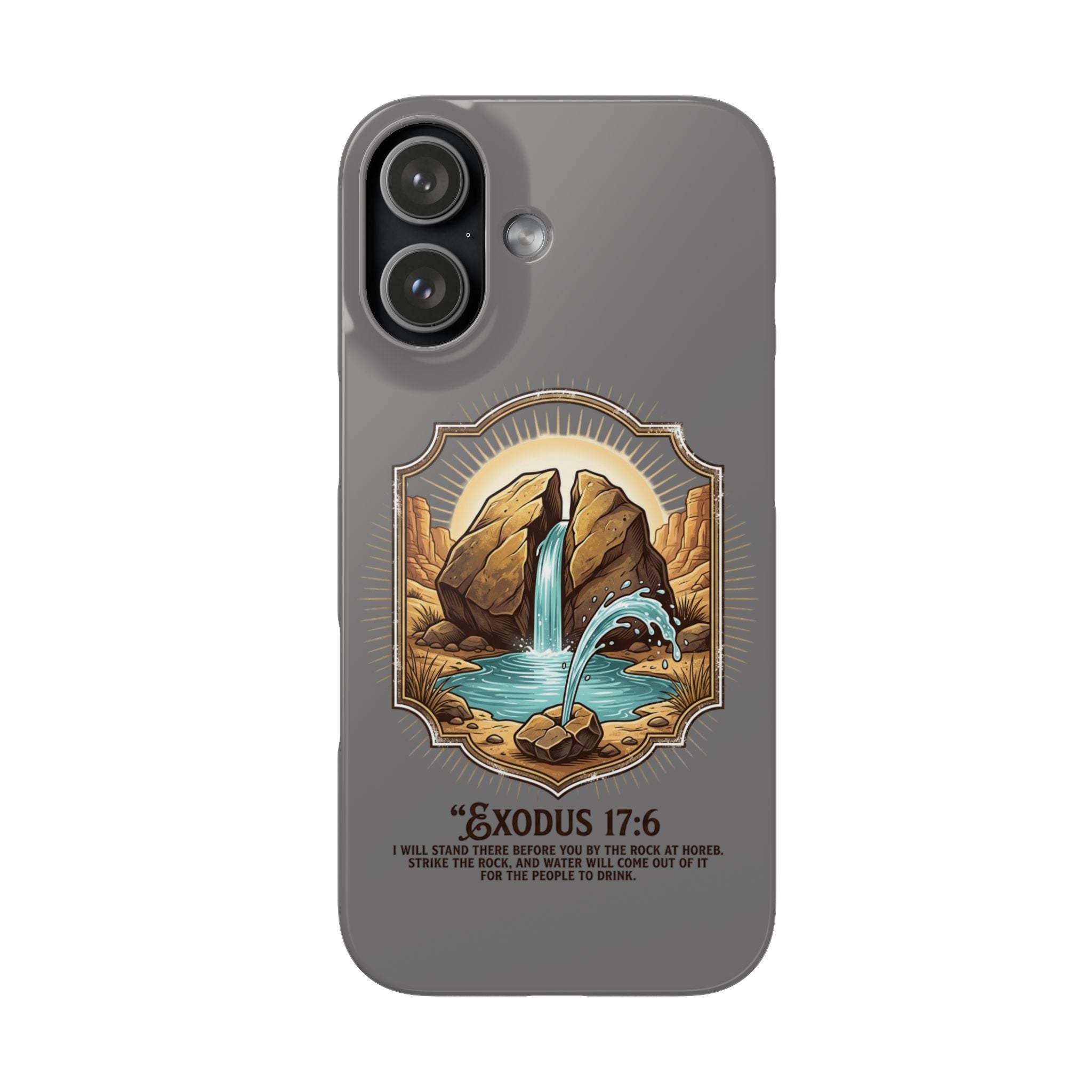 Exodus 17:6 Snap Cases