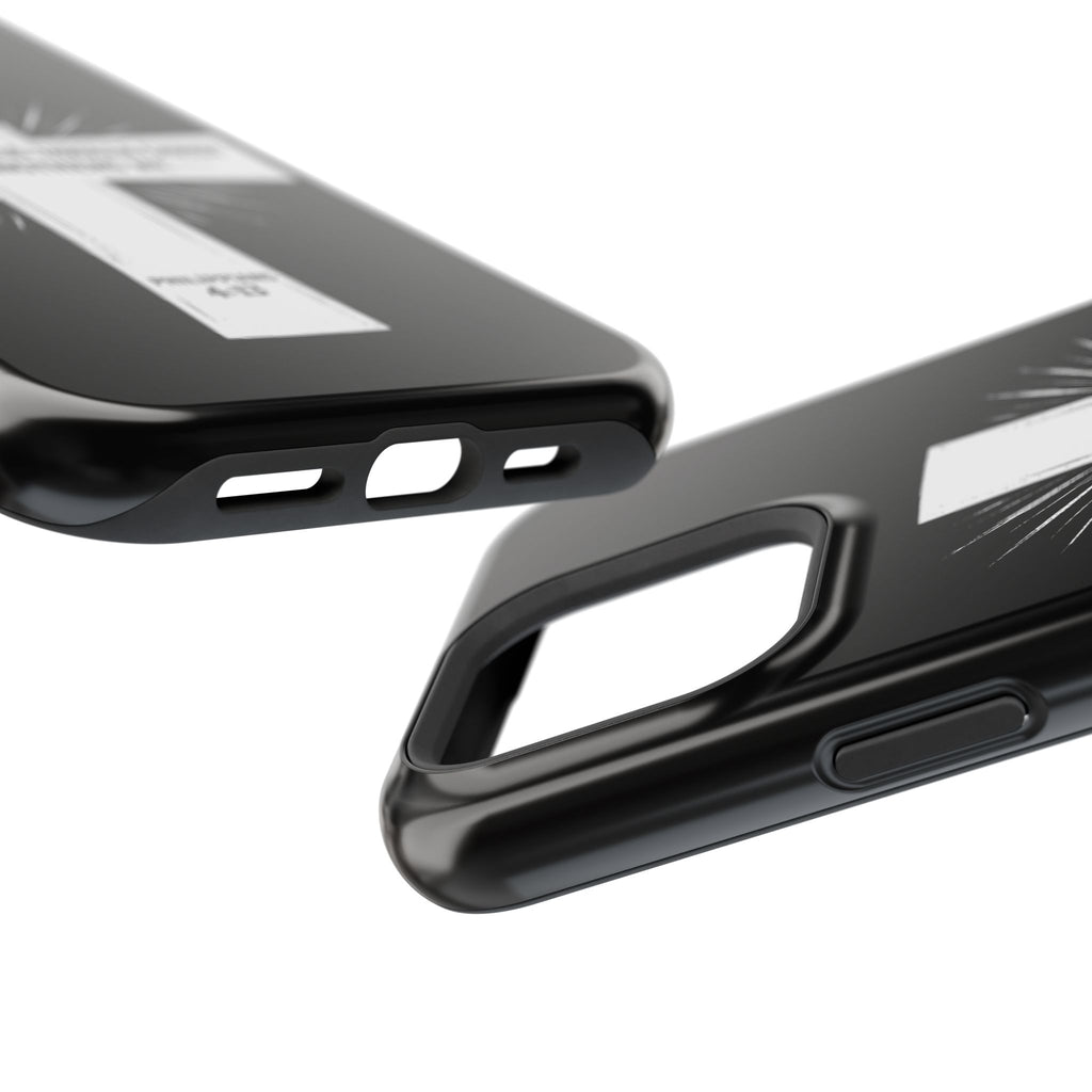 Philippians 4:13 Magnetic Impact-Resistant Cases