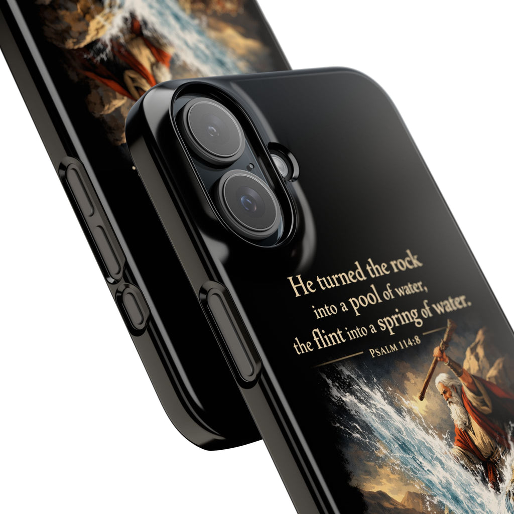 Psalms 114:8 Slim Phone Cases