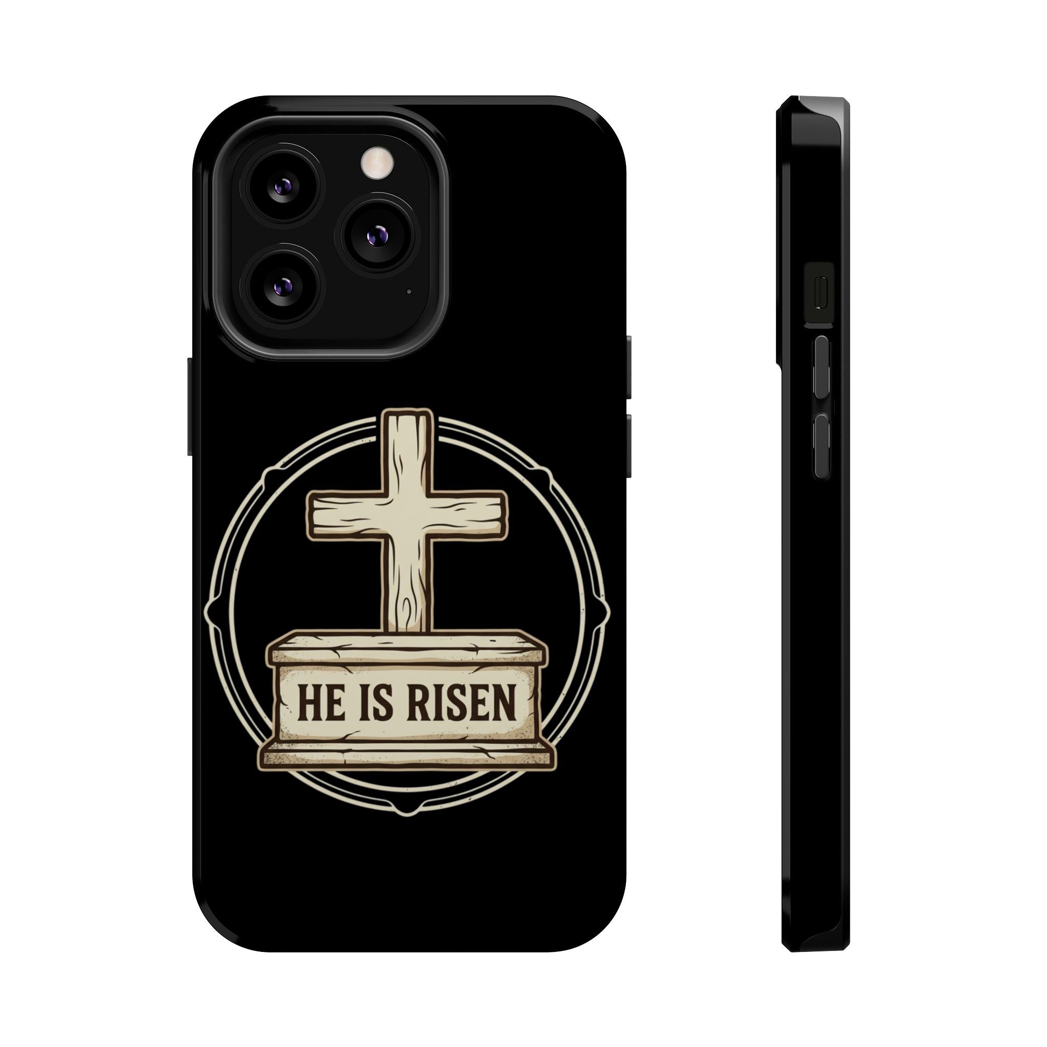 He is Risen Magnetic Impact-Resistant Cases