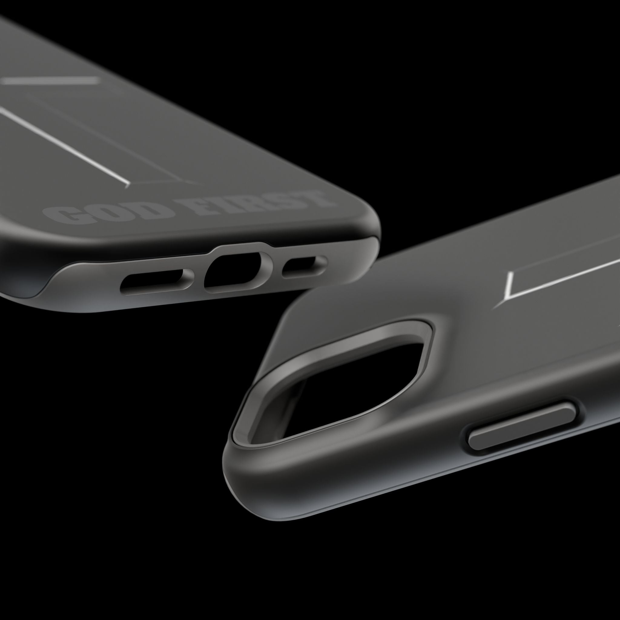 Cross Magnetic Impact-Resistant Cases