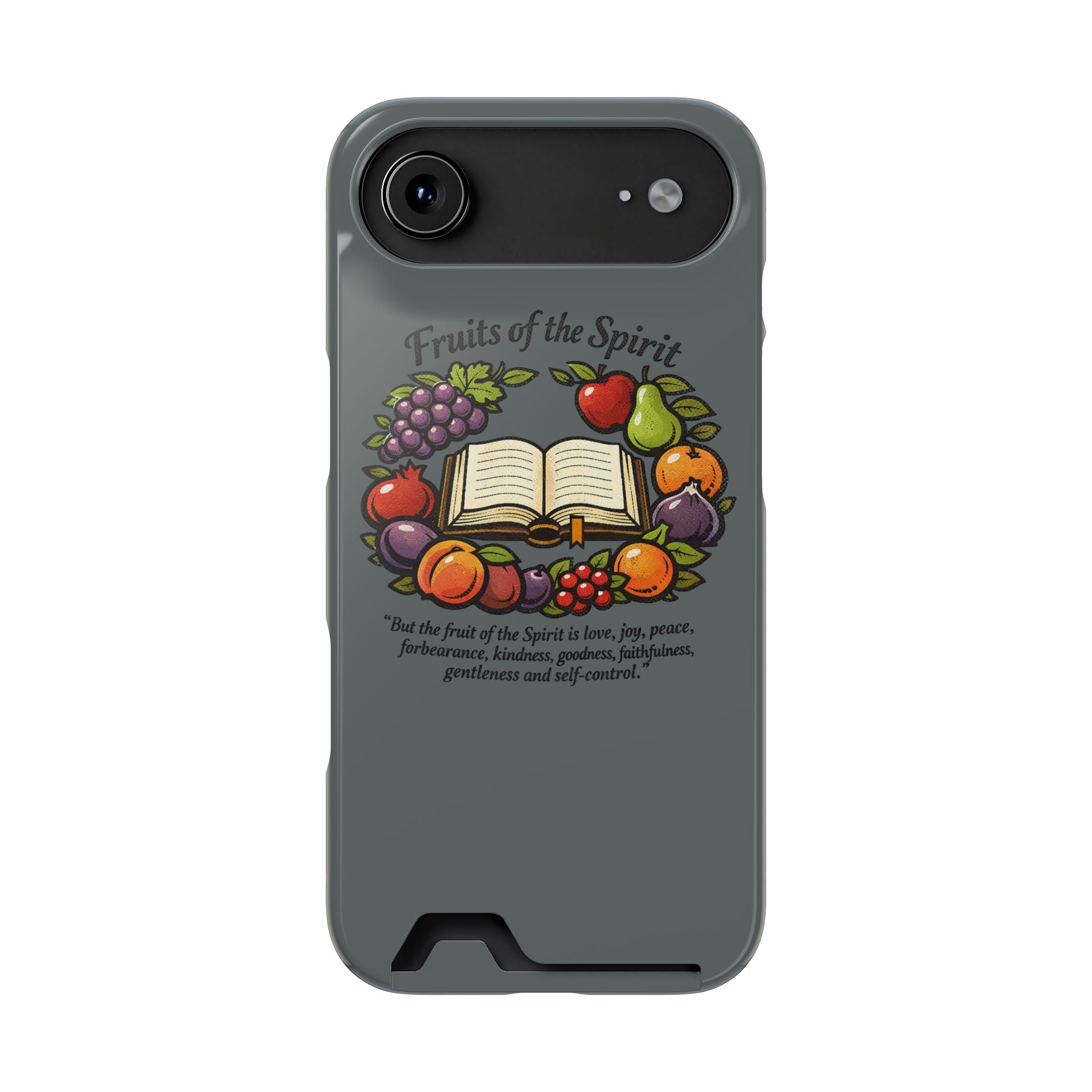 Fruits of the Spirit Phone Case (Card Holder)