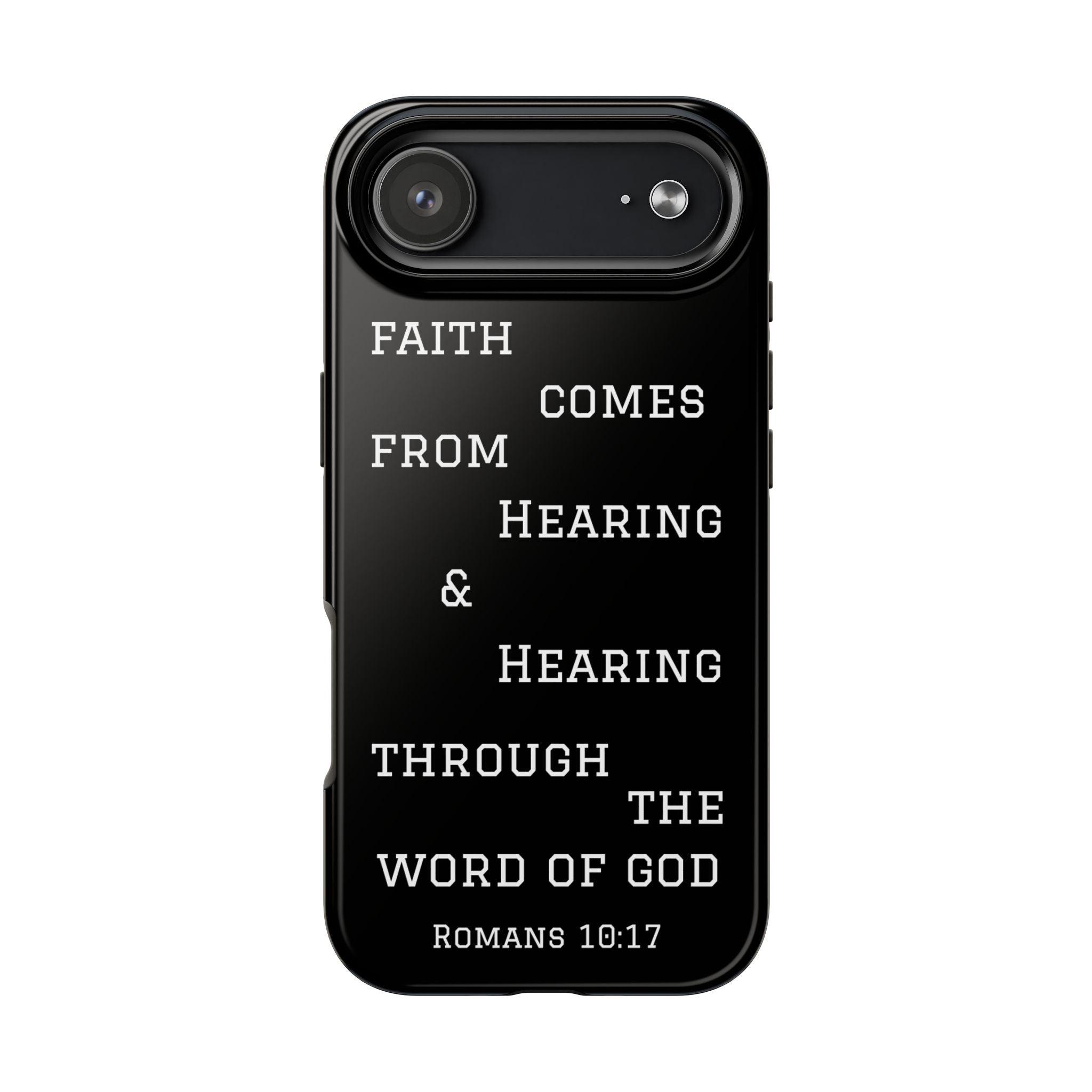 Romans 10:17 phone case