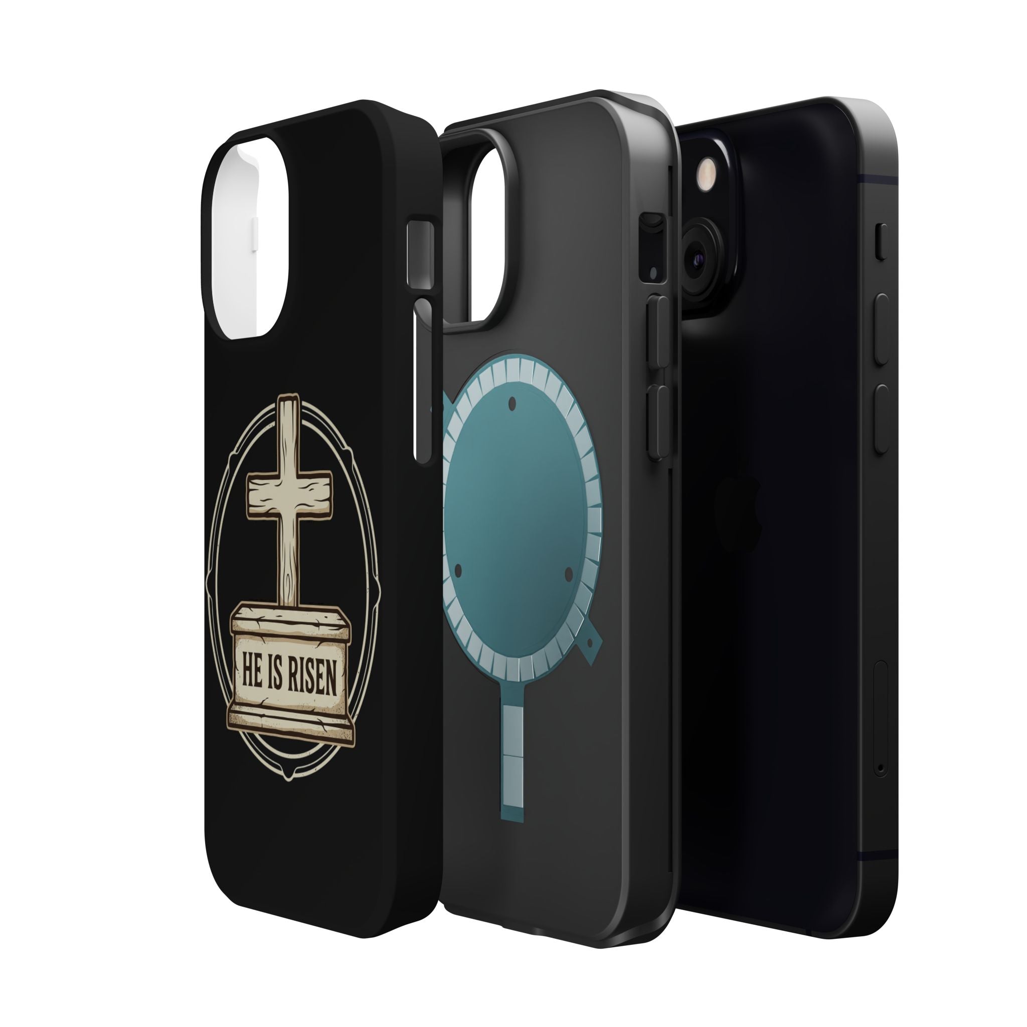 He is Risen Magnetic Impact-Resistant Cases