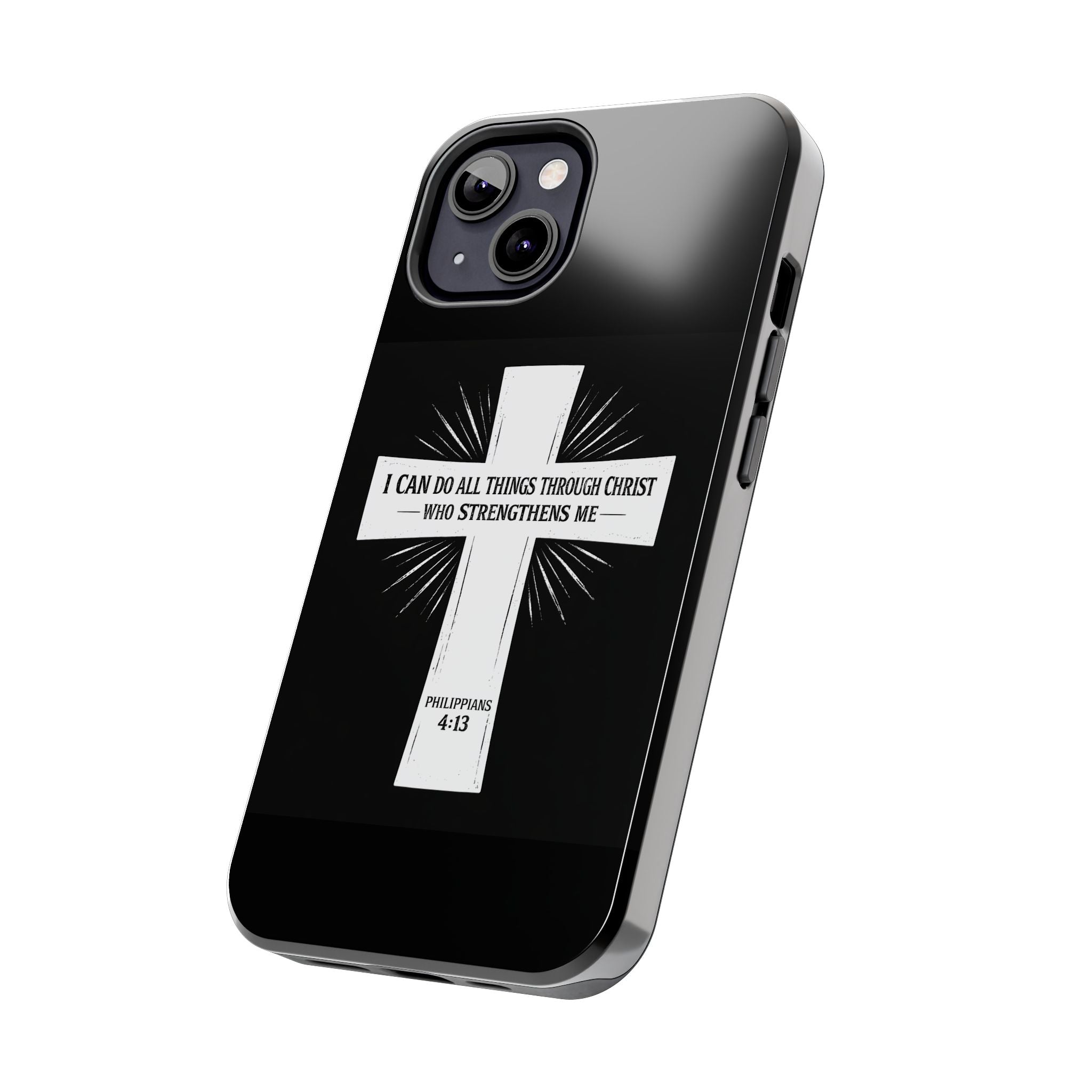 Philippians 4:13 Tough Phone Cases
