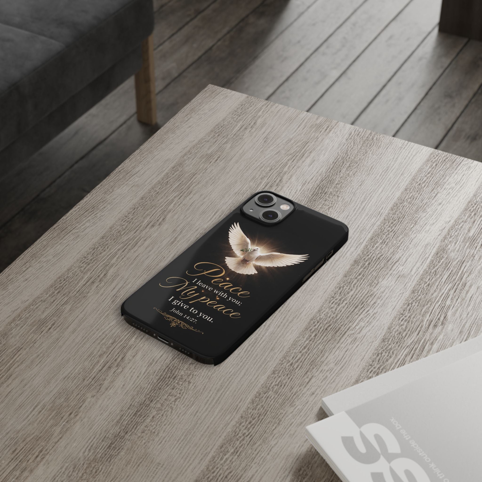John 14:27 Slim Phone Cases