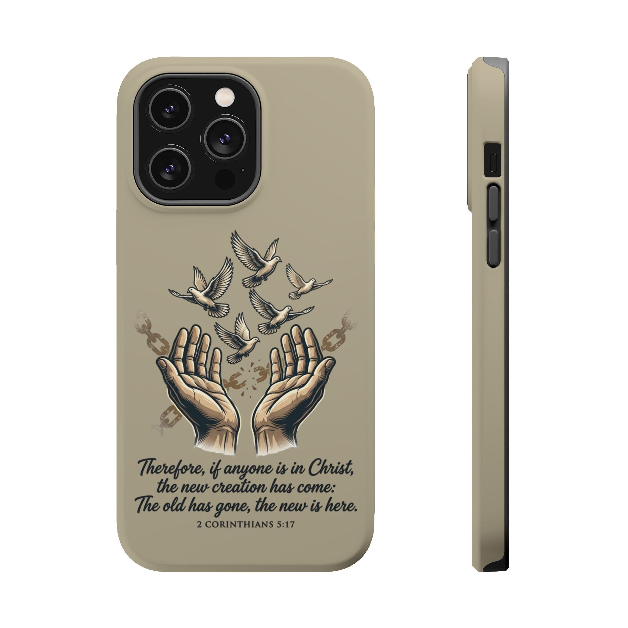 2 Corinthians 5:17 Magnetic Impact-Resistant Cases