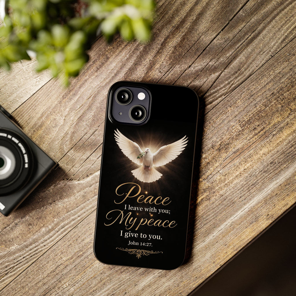John 14:27 Slim Phone Cases